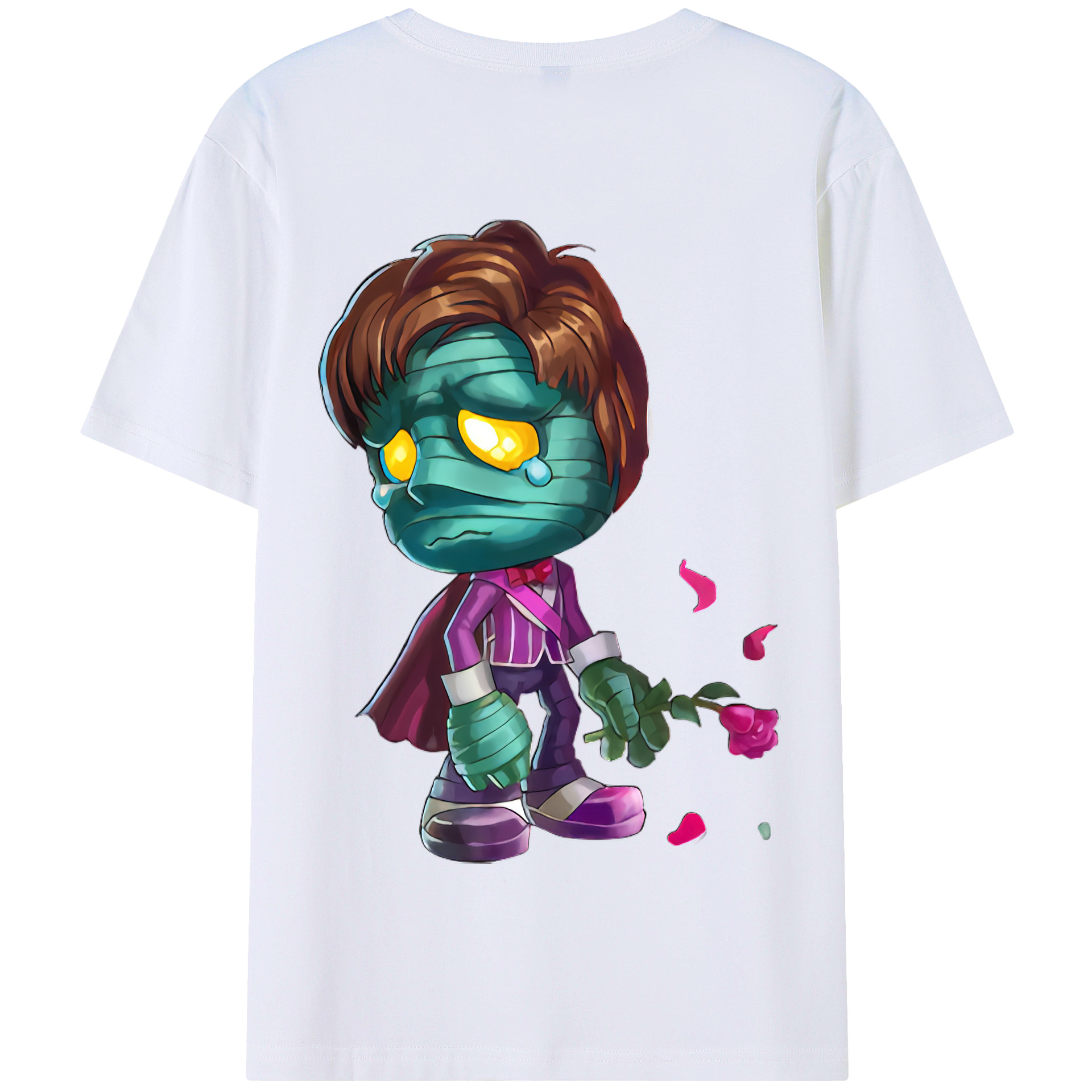 リーグ・オブ・レジェンド League of Legends LOL 綿100％半袖Tシャツ（背面プリント）