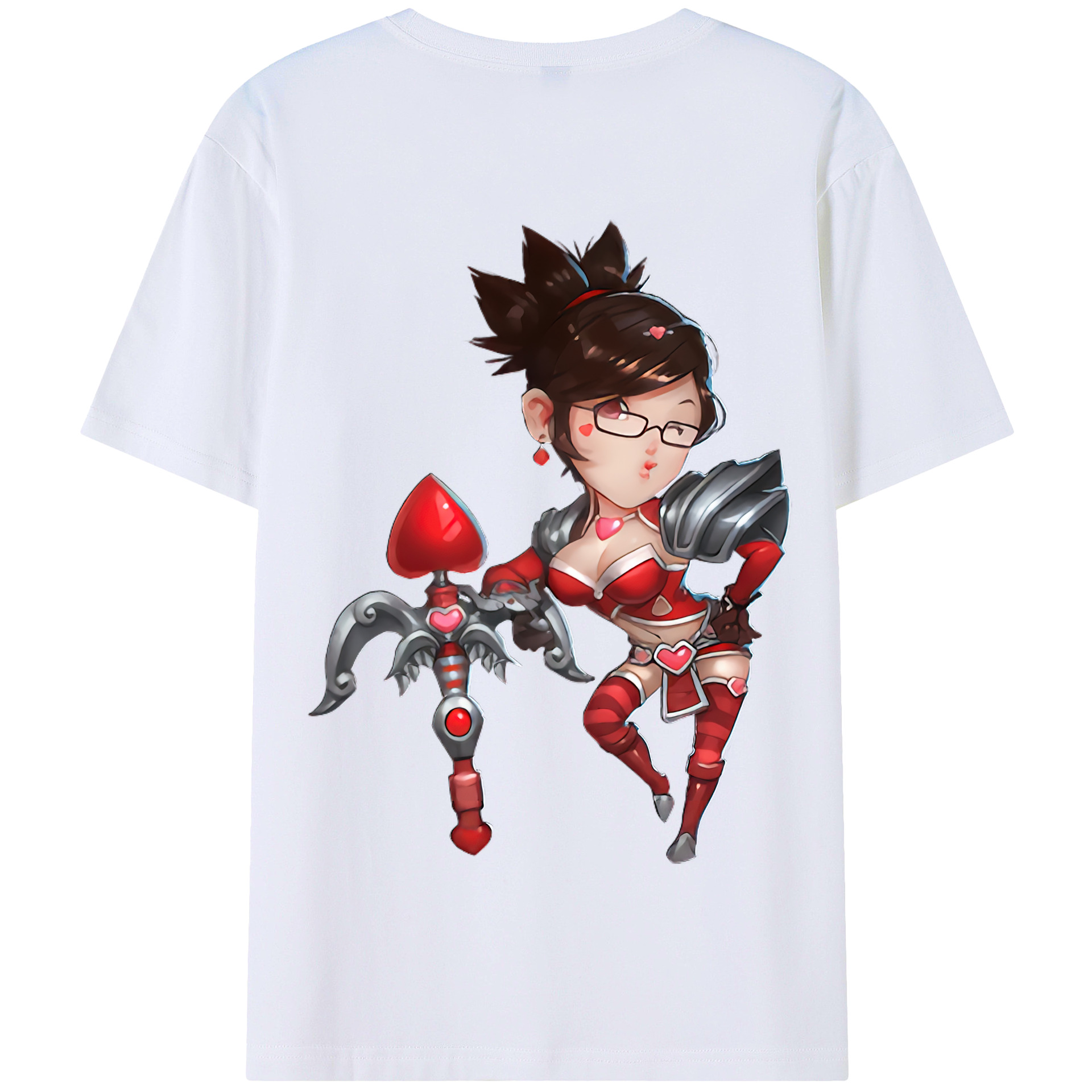 リーグ・オブ・レジェンド League of Legends LOL 綿100％半袖Tシャツ（背面プリント）