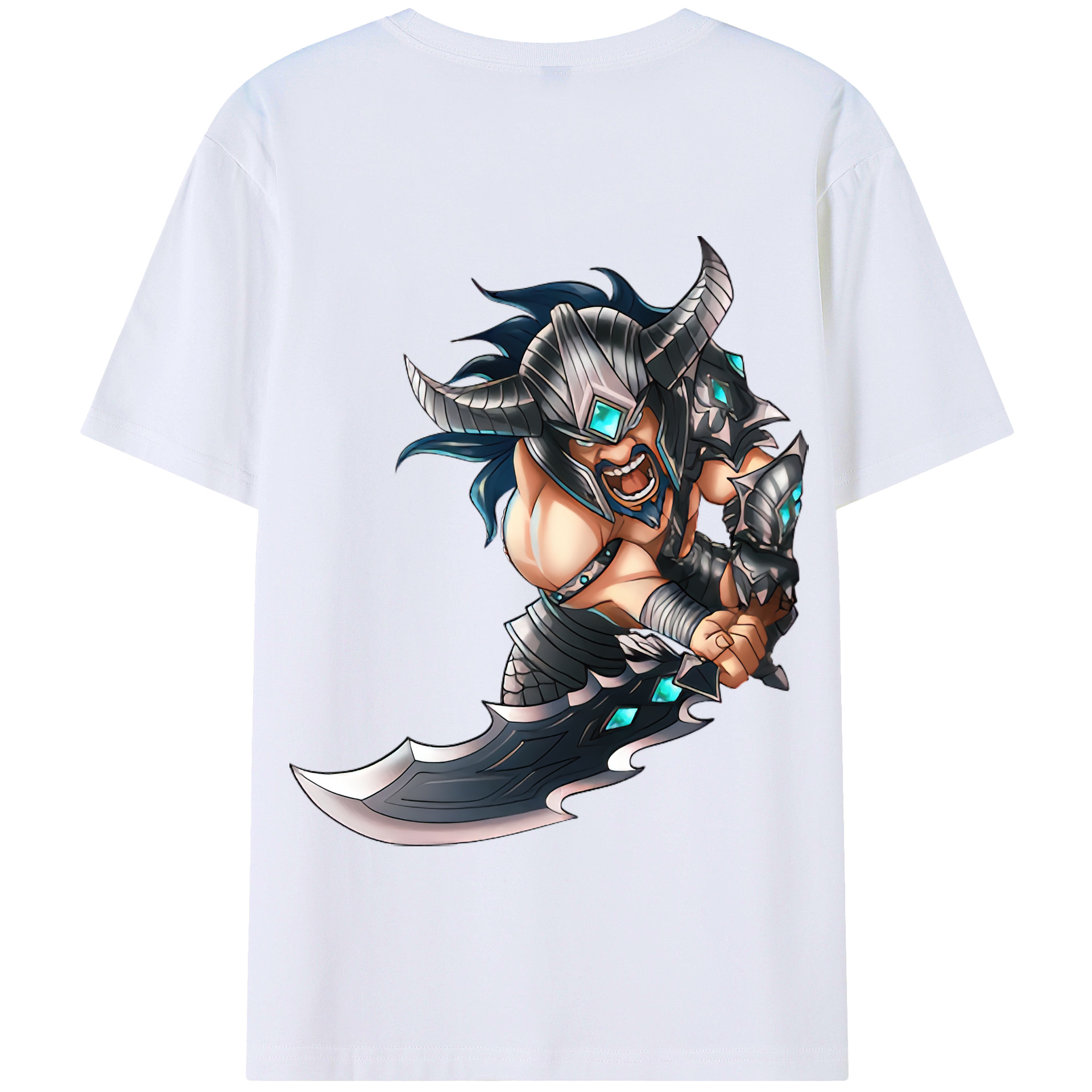 リーグ・オブ・レジェンド League of Legends LOL 綿100％半袖Tシャツ（背面プリント）