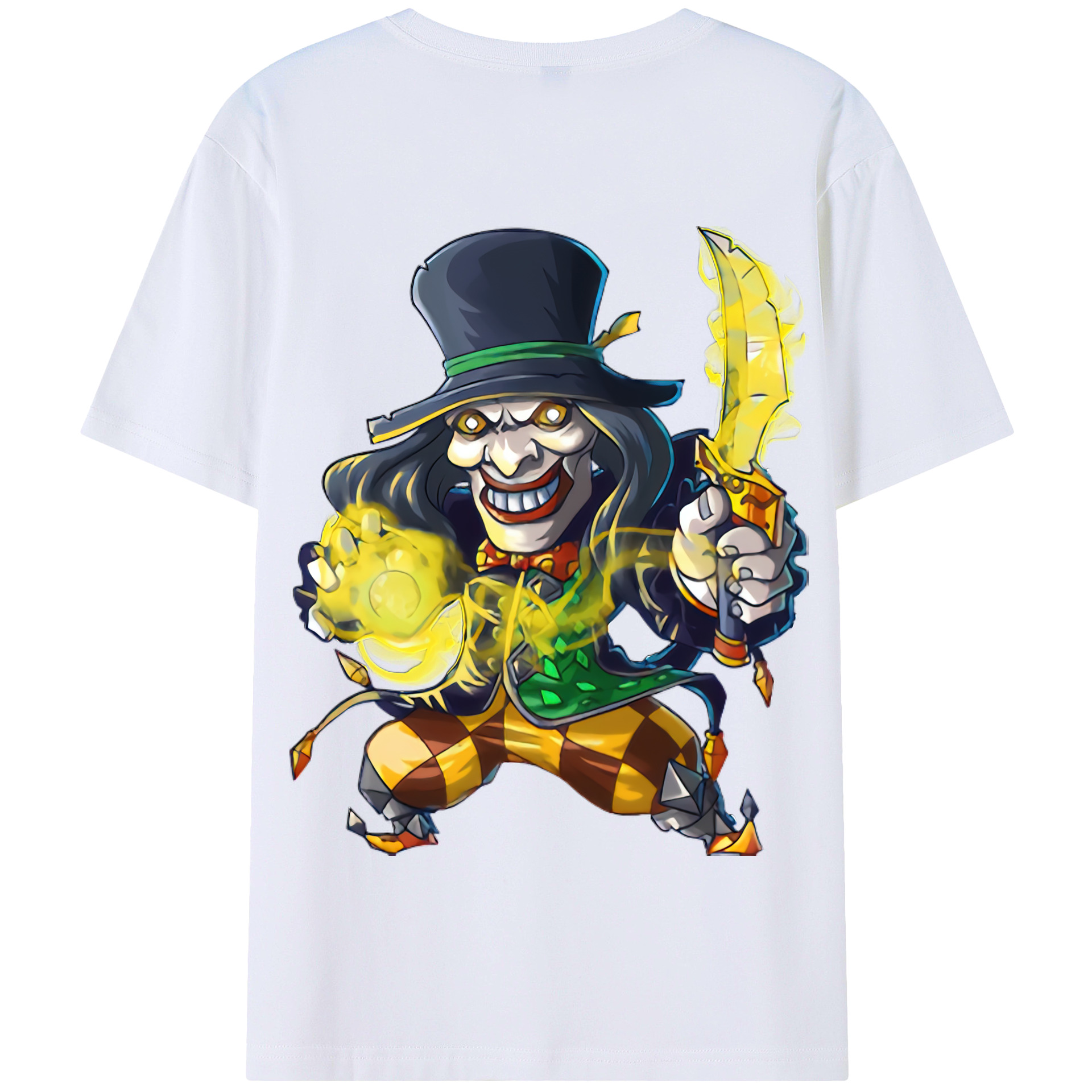 リーグ・オブ・レジェンド League of Legends LOL 綿100％半袖Tシャツ（背面プリント）