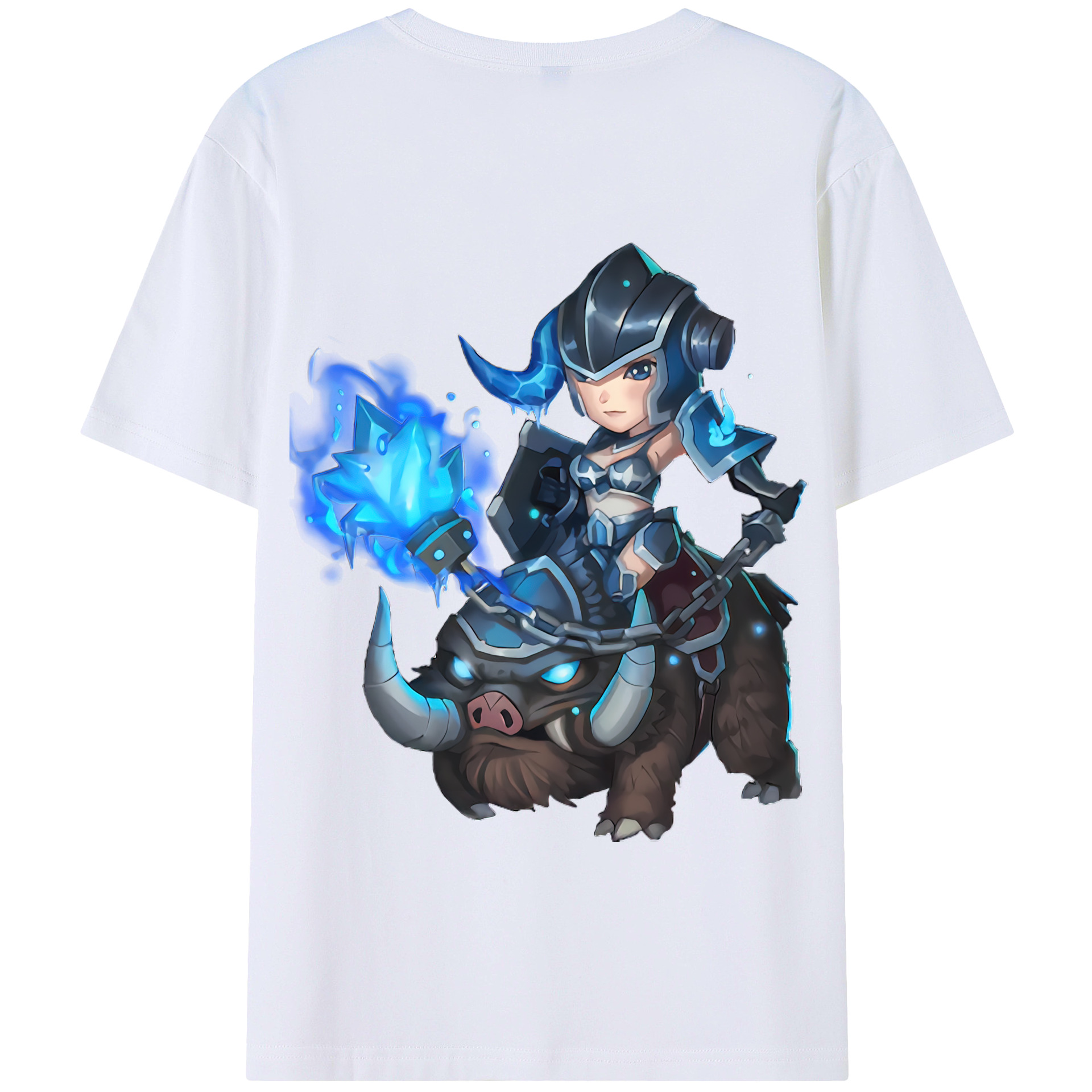 リーグ・オブ・レジェンド League of Legends LOL 綿100％半袖Tシャツ（背面プリント）