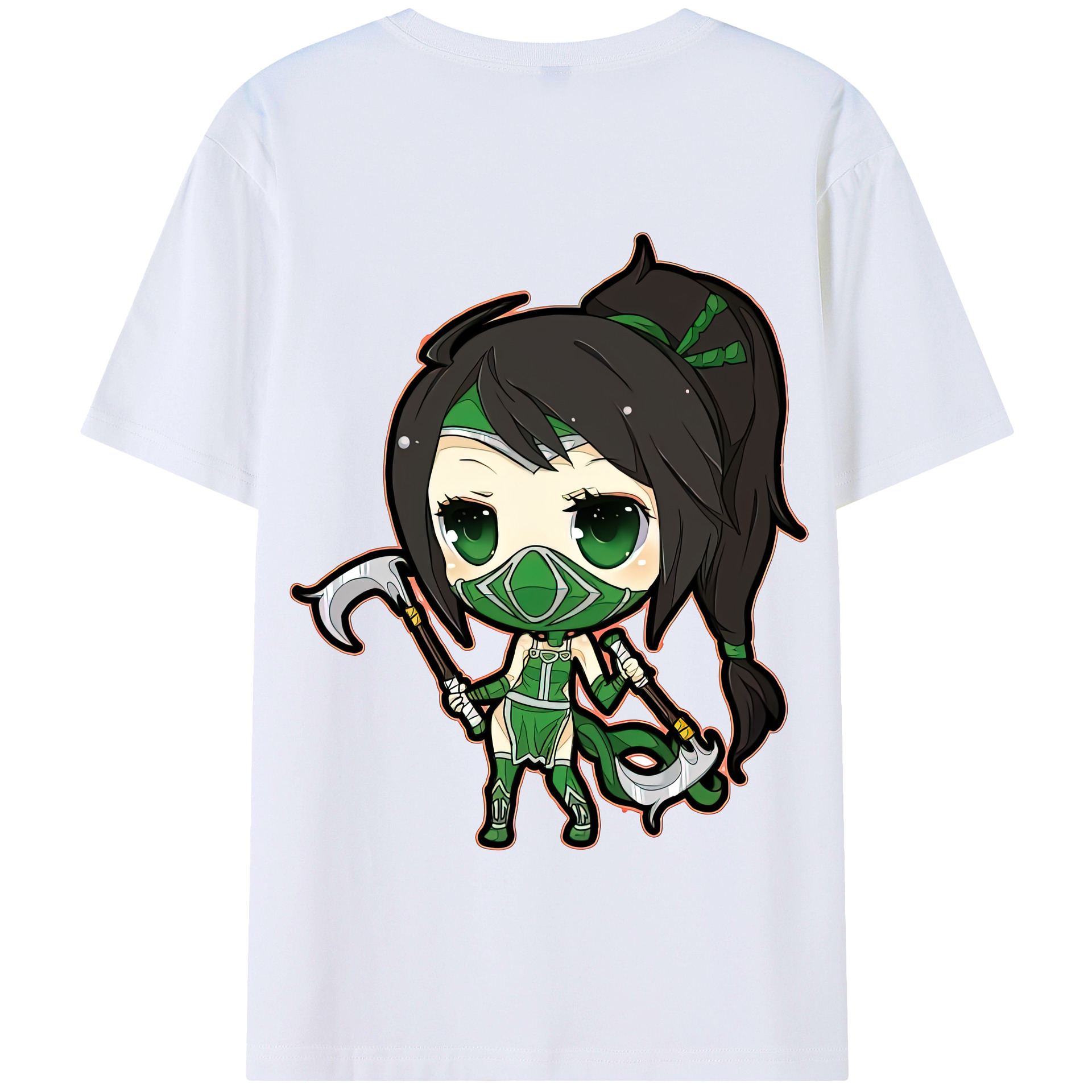 リーグ・オブ・レジェンド League of Legends LOL 綿100％半袖Tシャツ（背面プリント）