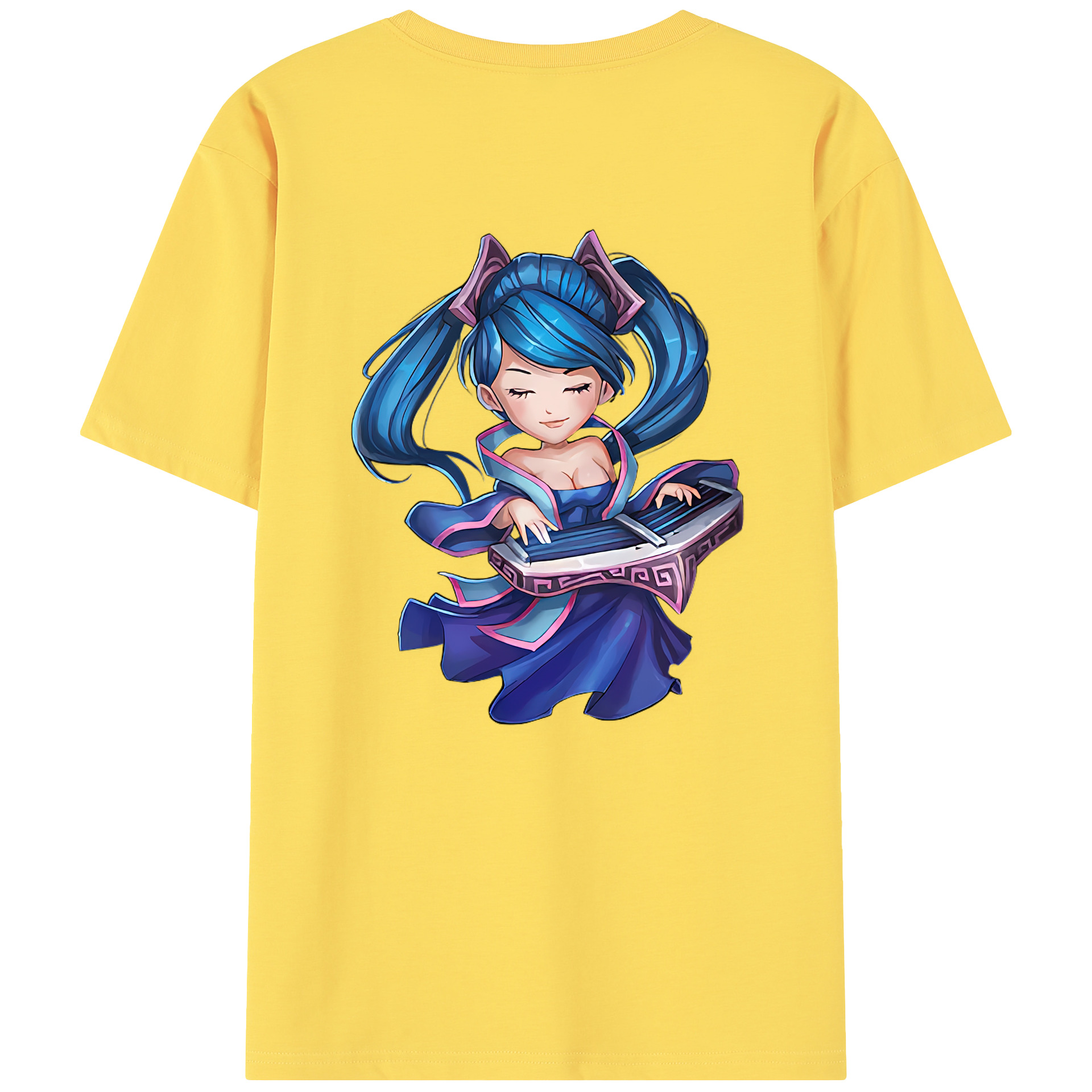 リーグ・オブ・レジェンド League of Legends LOL 綿100％半袖Tシャツ（背面プリント）