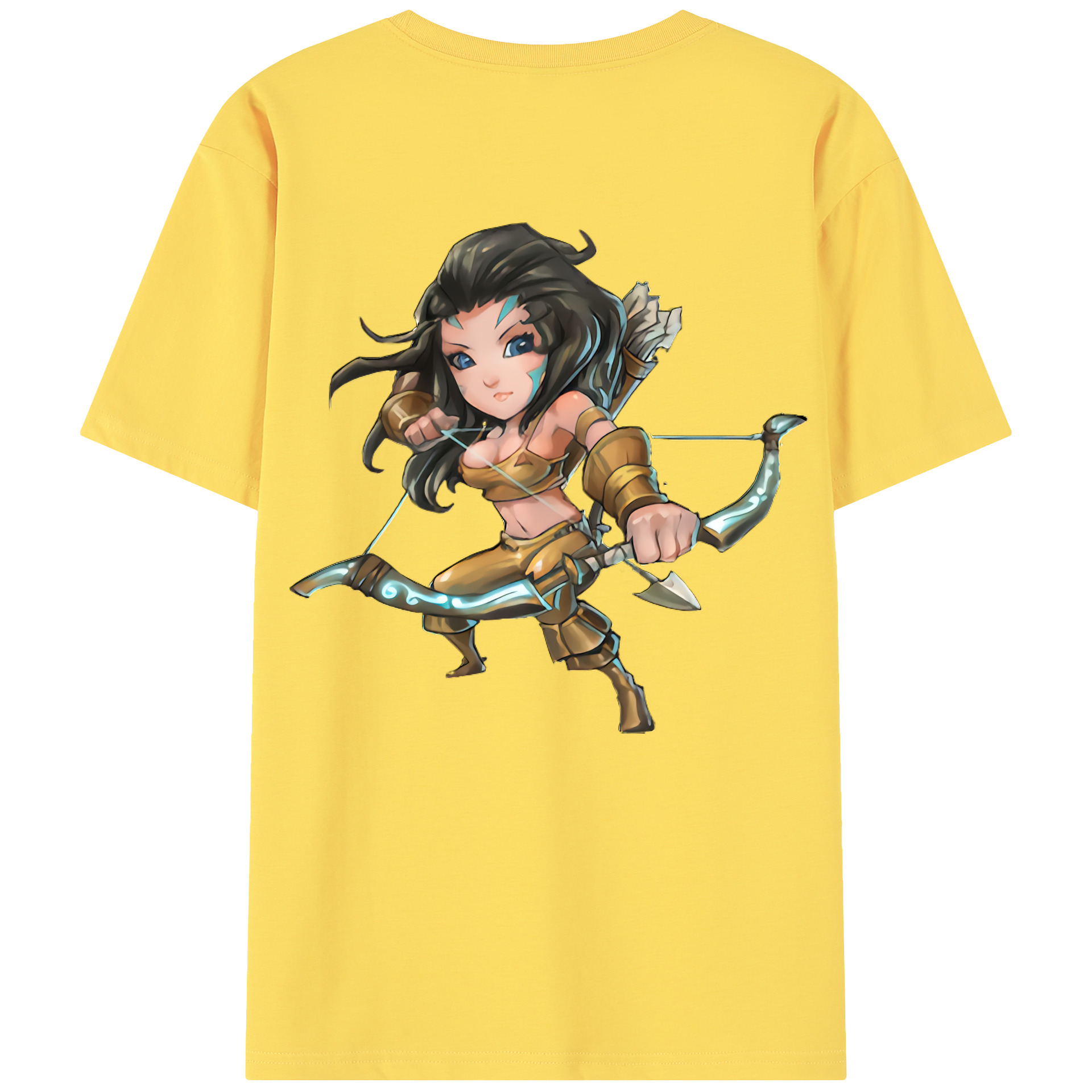 リーグ・オブ・レジェンド League of Legends LOL 綿100％半袖Tシャツ（背面プリント）