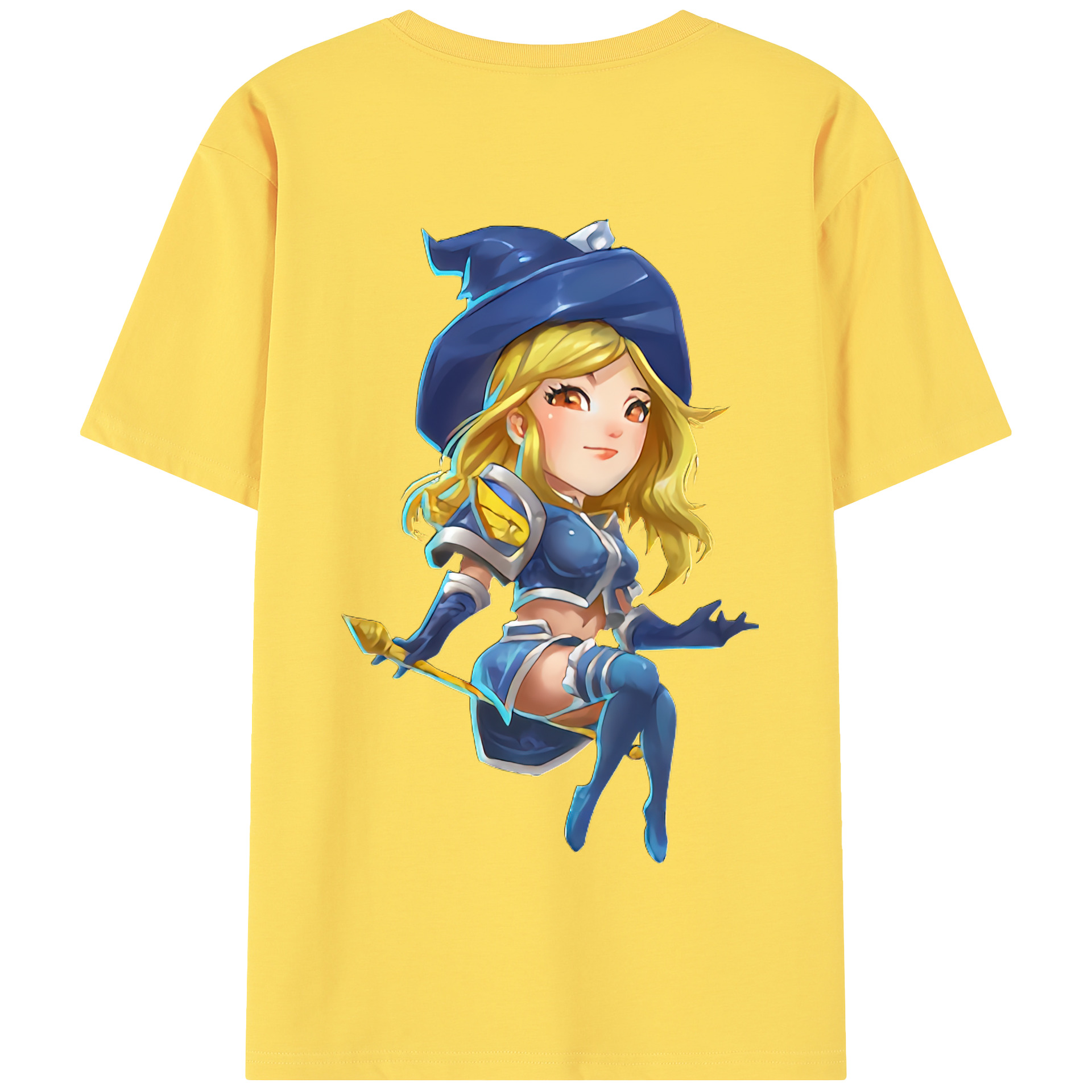 リーグ・オブ・レジェンド League of Legends LOL 綿100％半袖Tシャツ（背面プリント）