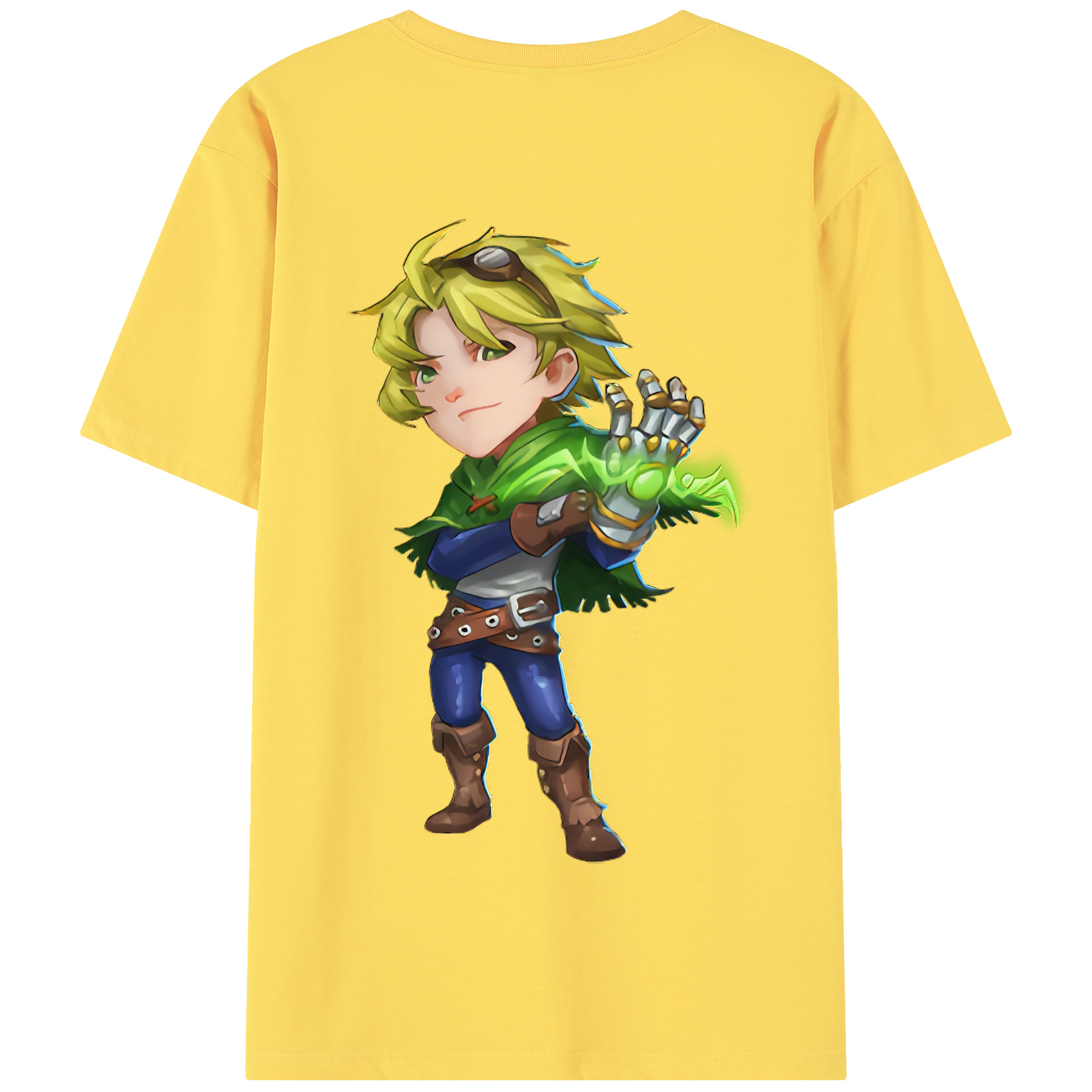 リーグ・オブ・レジェンド League of Legends LOL 綿100％半袖Tシャツ（背面プリント）