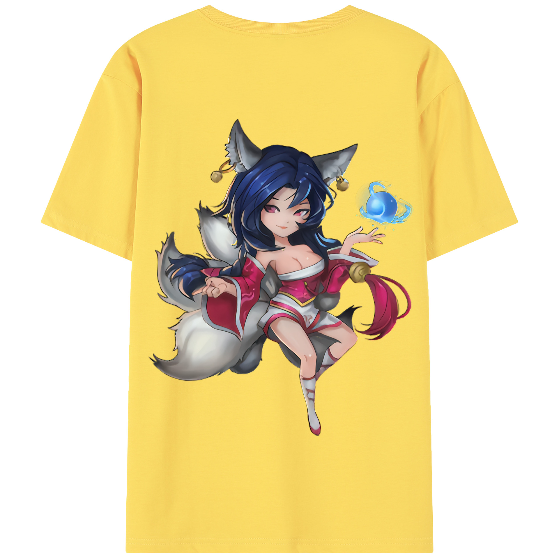 リーグ・オブ・レジェンド League of Legends LOL 綿100％半袖Tシャツ（背面プリント）