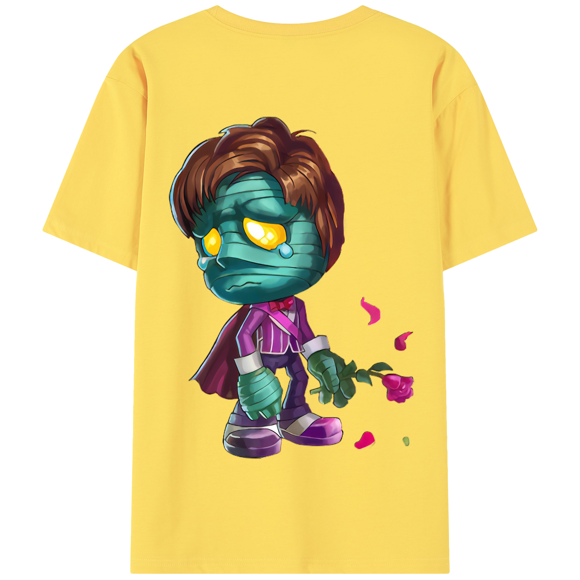リーグ・オブ・レジェンド League of Legends LOL 綿100％半袖Tシャツ（背面プリント）