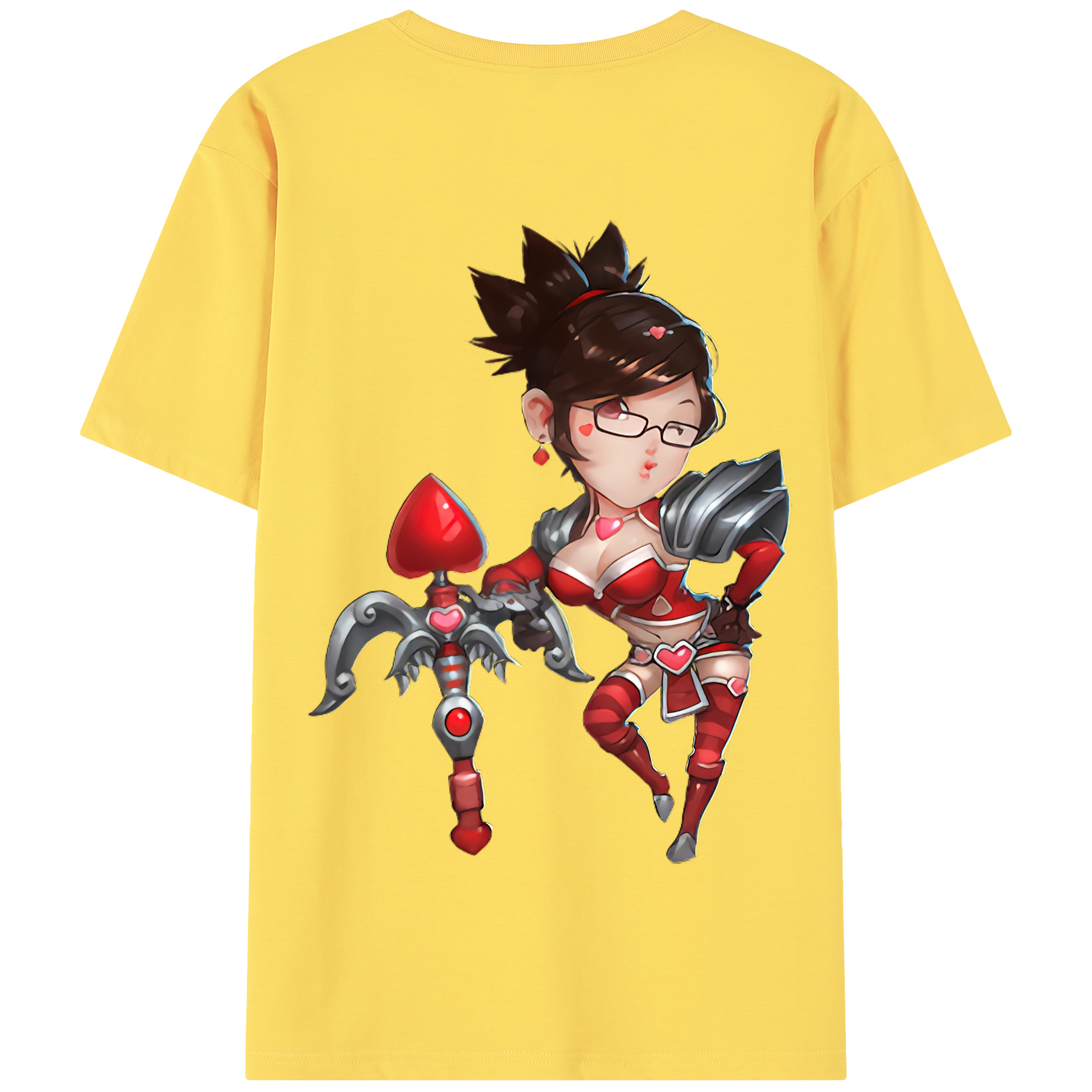 リーグ・オブ・レジェンド League of Legends LOL 綿100％半袖Tシャツ（背面プリント）
