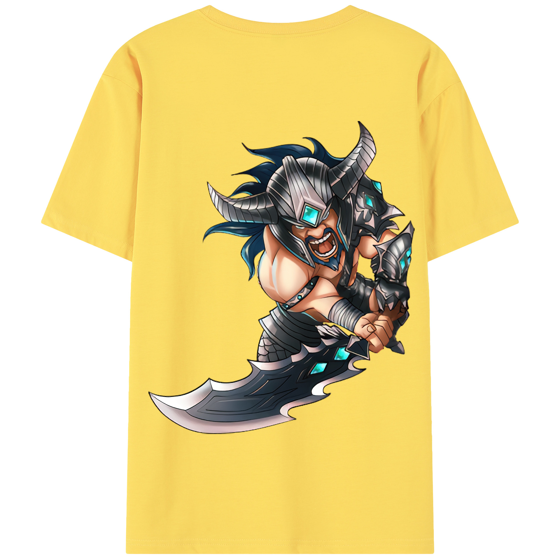 リーグ・オブ・レジェンド League of Legends LOL 綿100％半袖Tシャツ（背面プリント）
