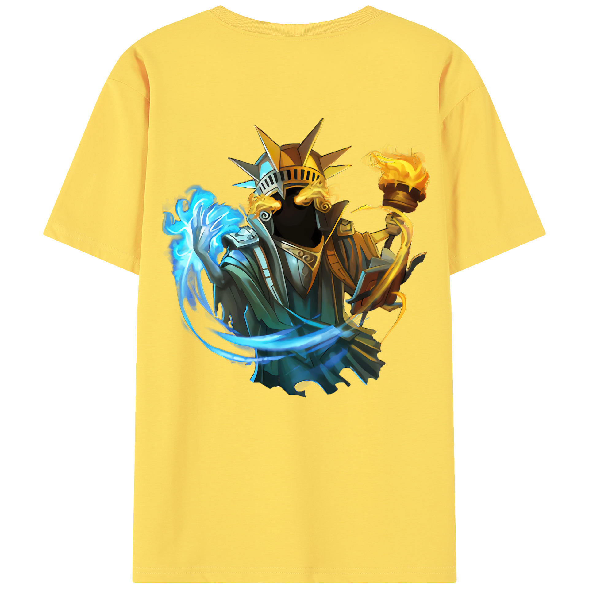 リーグ・オブ・レジェンド League of Legends LOL 綿100％半袖Tシャツ（背面プリント）