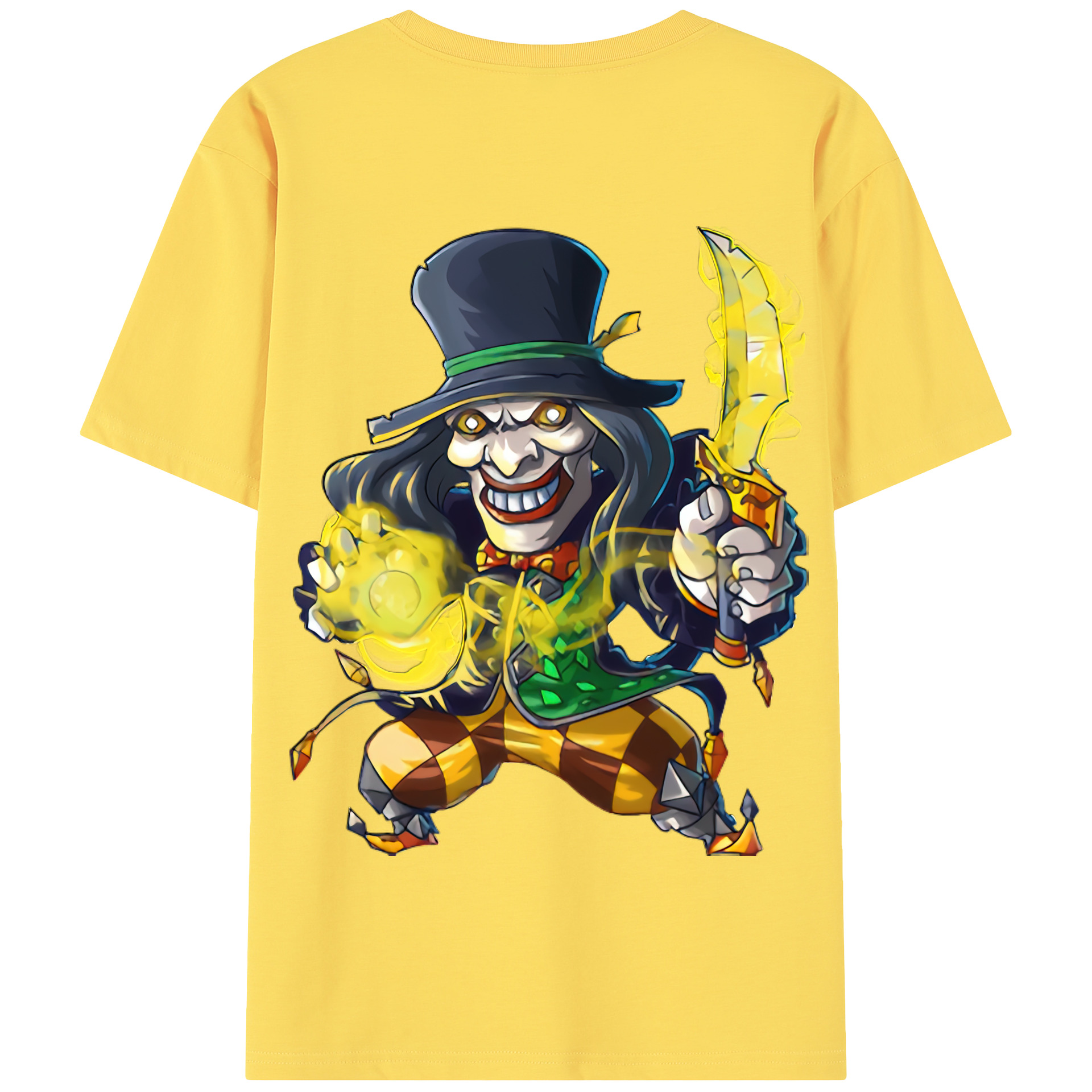 リーグ・オブ・レジェンド League of Legends LOL 綿100％半袖Tシャツ（背面プリント）