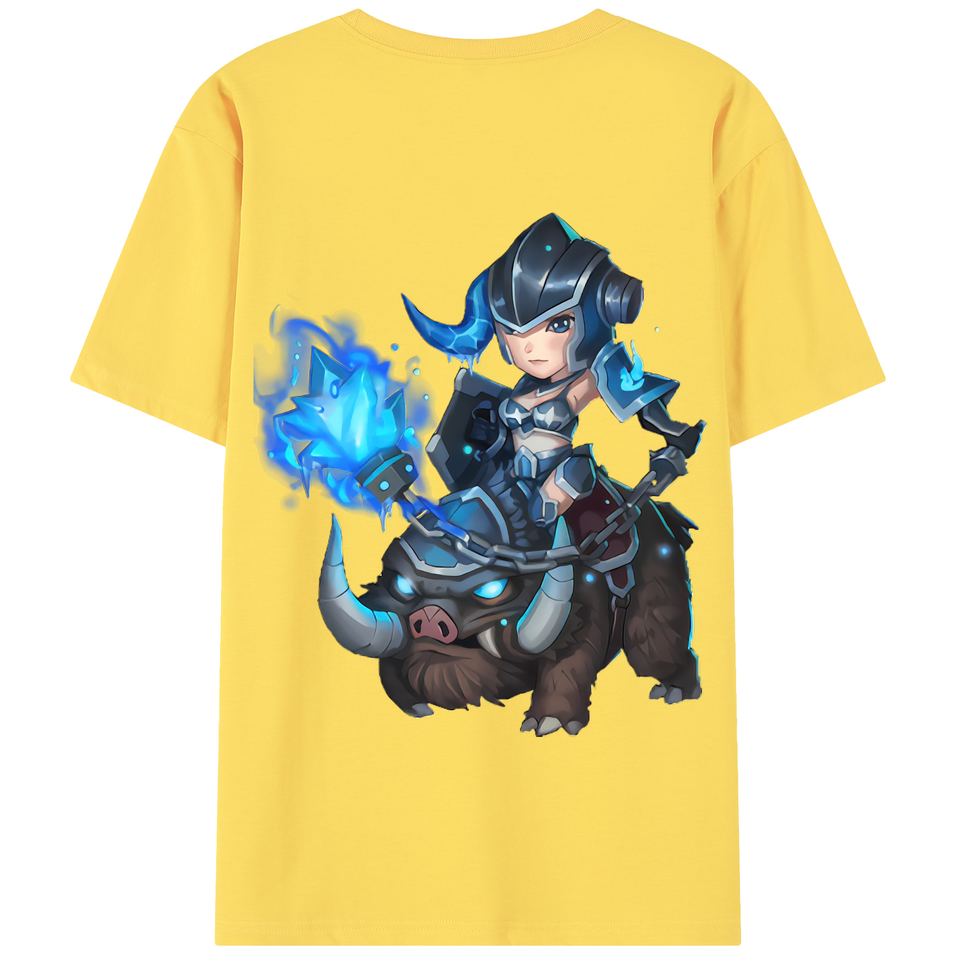 リーグ・オブ・レジェンド League of Legends LOL 綿100％半袖Tシャツ（背面プリント）