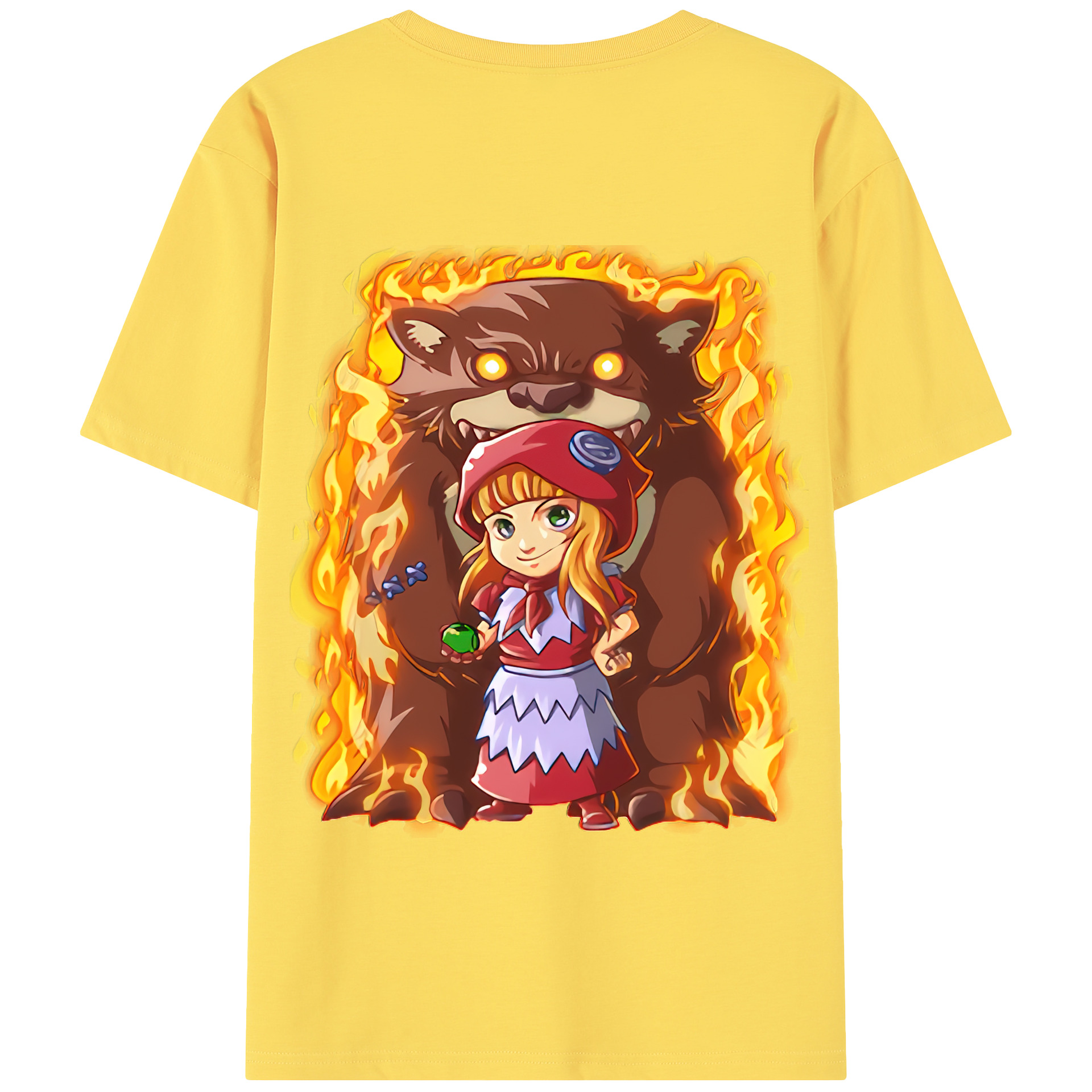 リーグ・オブ・レジェンド League of Legends LOL 綿100％半袖Tシャツ（背面プリント）
