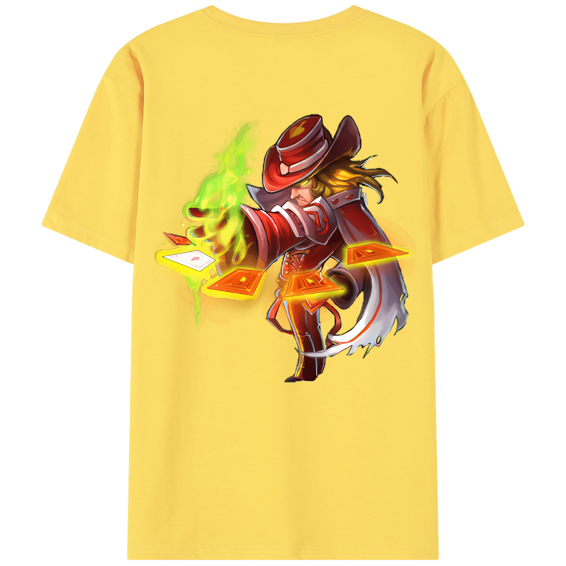 リーグ・オブ・レジェンド League of Legends LOL 綿100％半袖Tシャツ（背面プリント）