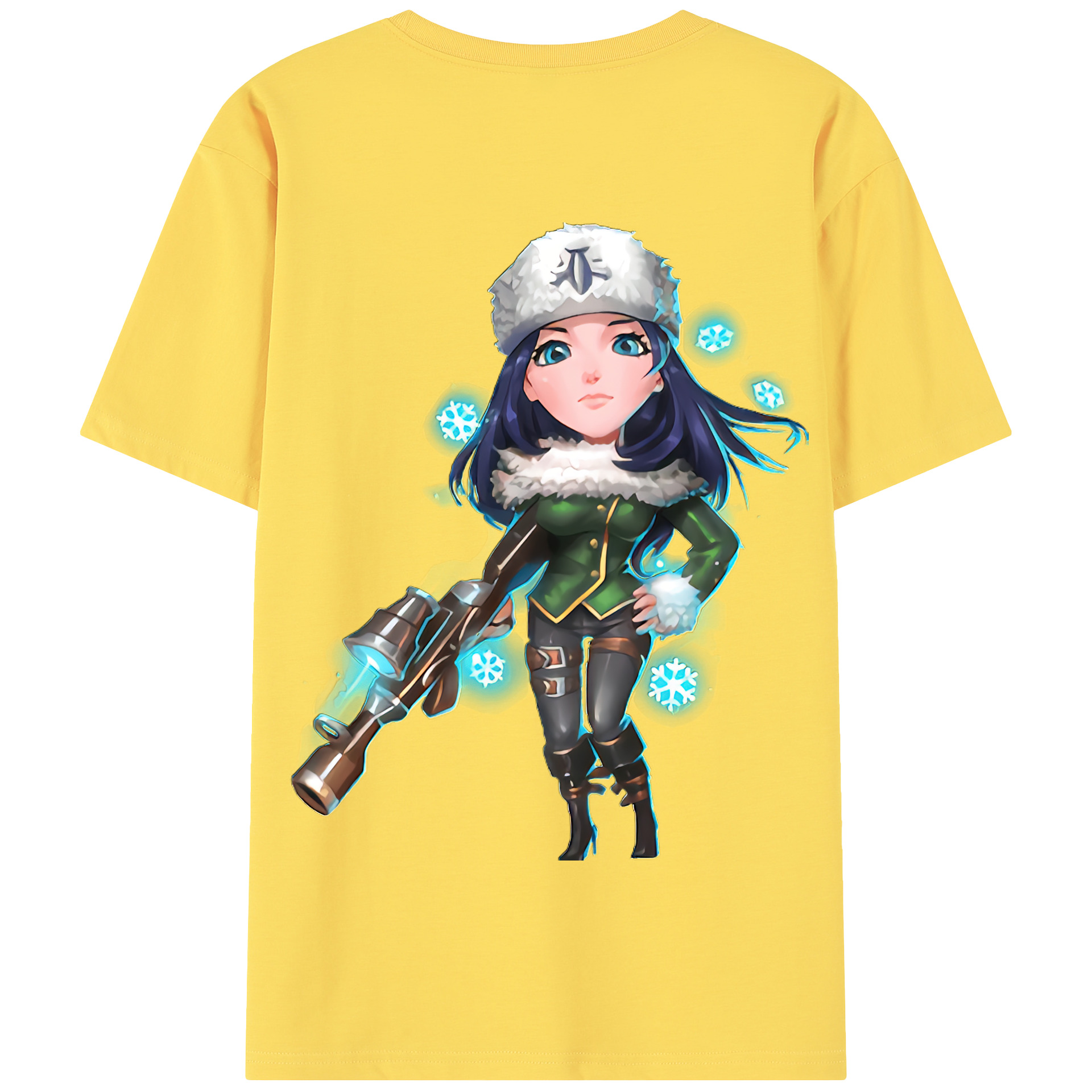 リーグ・オブ・レジェンド League of Legends LOL 綿100％半袖Tシャツ（背面プリント）