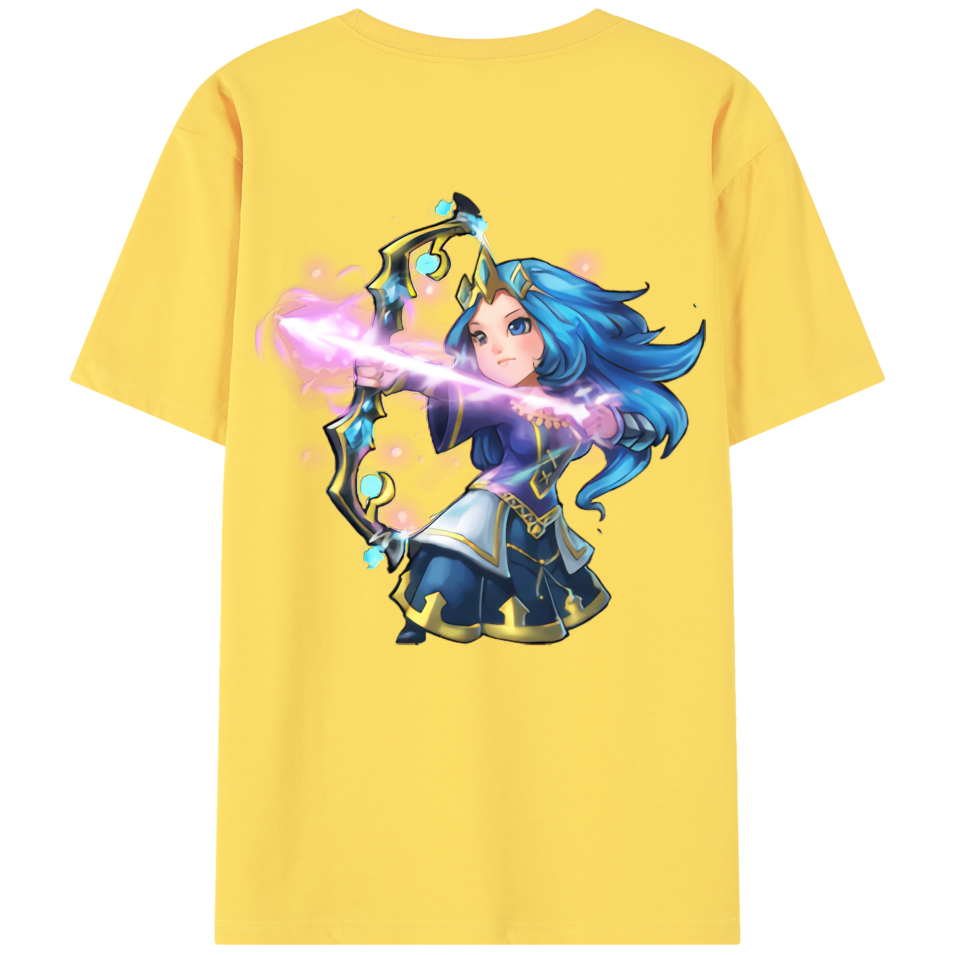 リーグ・オブ・レジェンド League of Legends LOL 綿100％半袖Tシャツ（背面プリント）