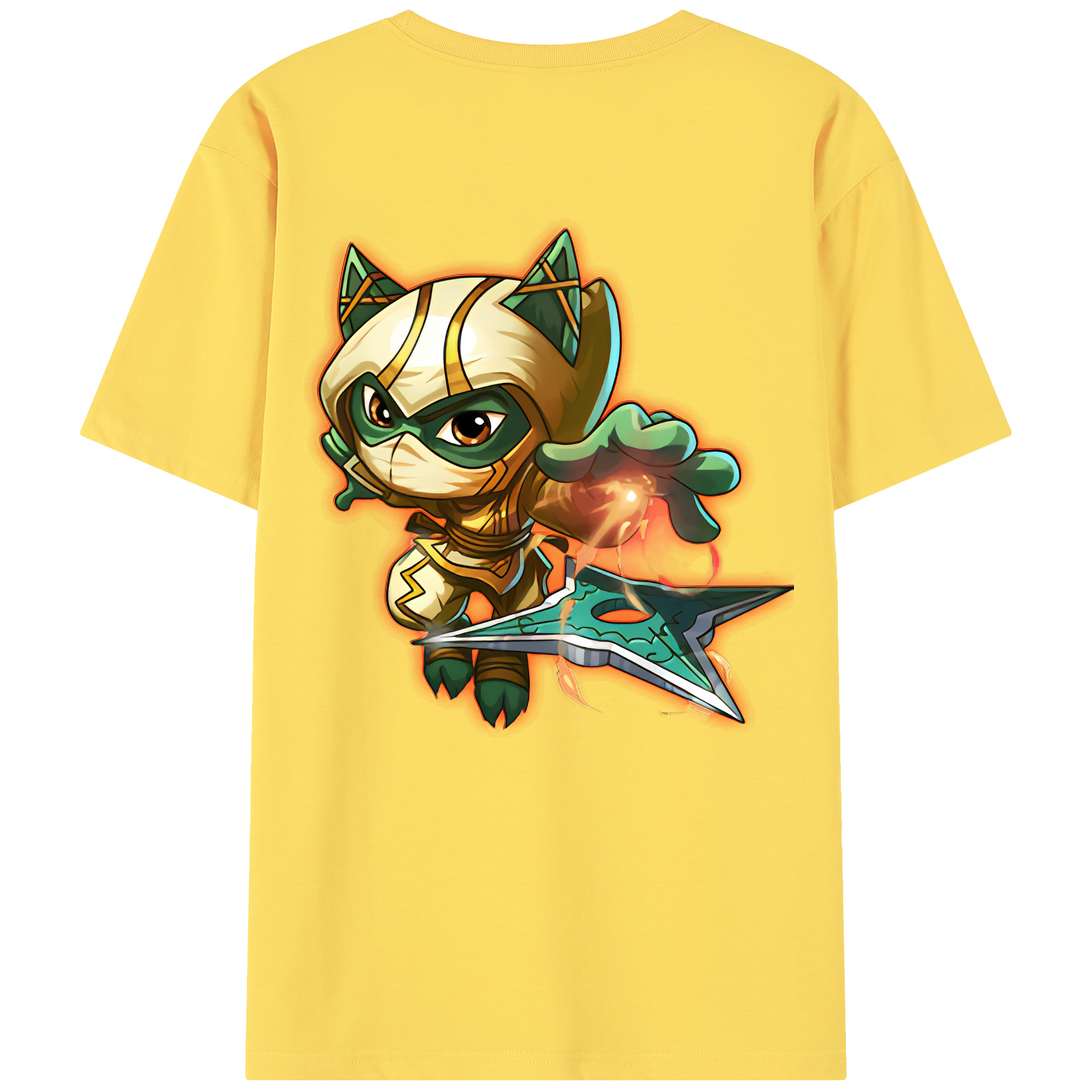 リーグ・オブ・レジェンド League of Legends LOL 綿100％半袖Tシャツ（背面プリント）