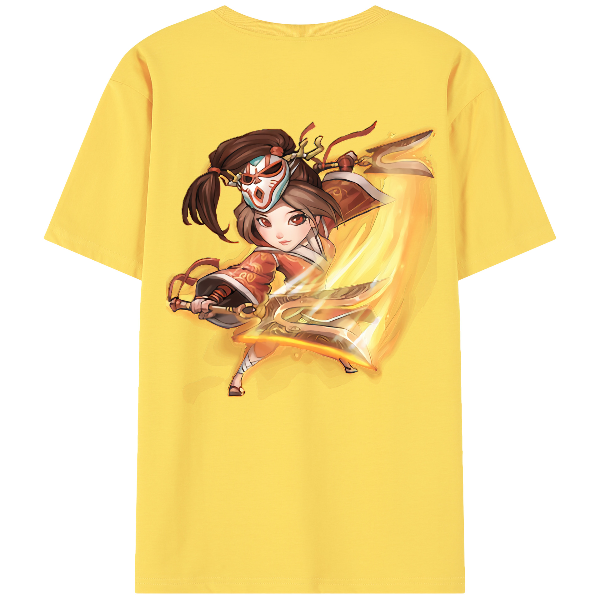 リーグ・オブ・レジェンド League of Legends LOL 綿100％半袖Tシャツ（背面プリント）