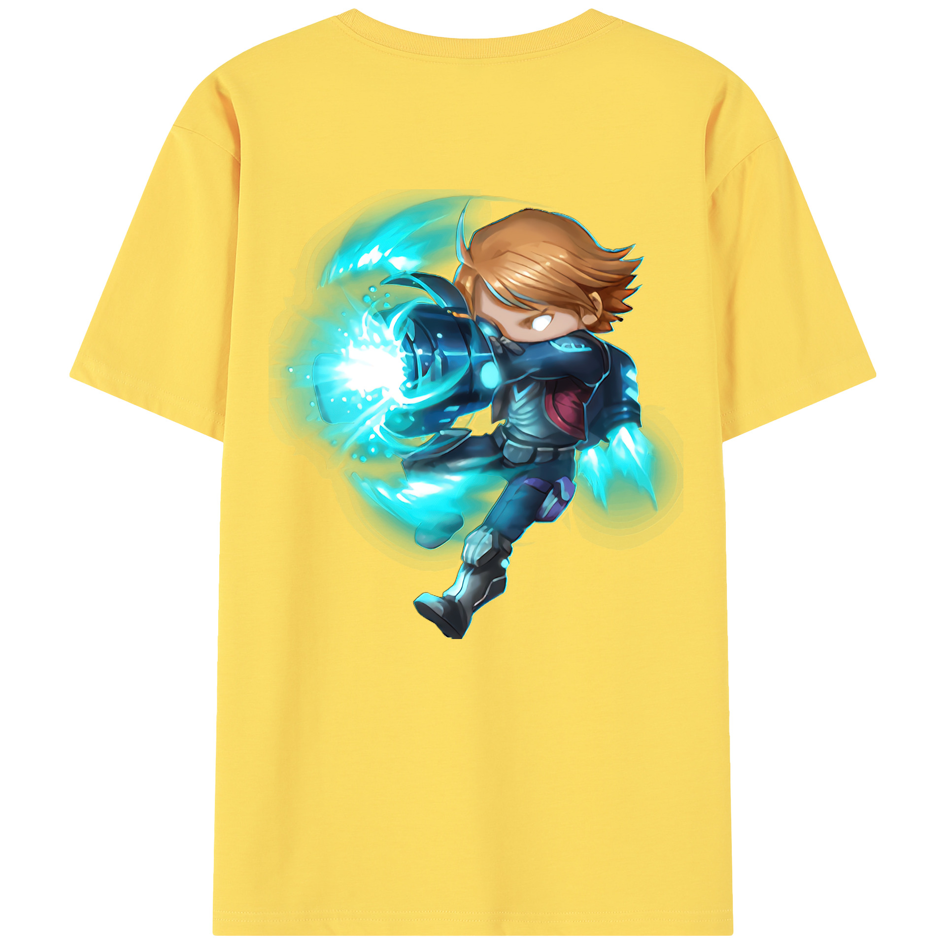 リーグ・オブ・レジェンド League of Legends LOL 綿100％半袖Tシャツ（背面プリント）