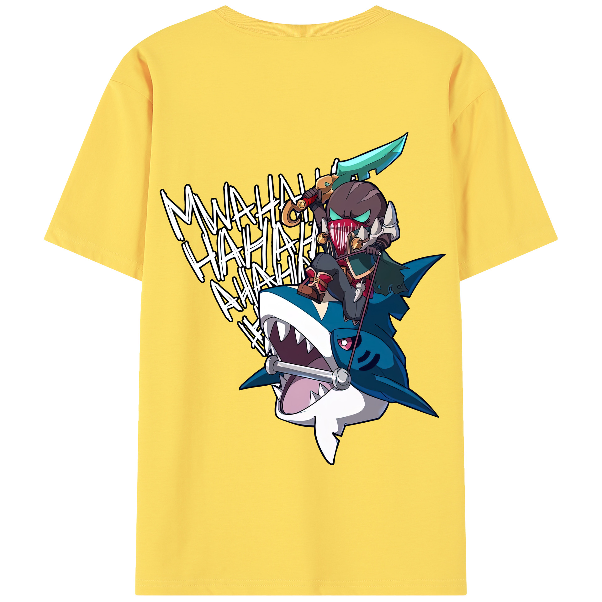 リーグ・オブ・レジェンド League of Legends LOL 綿100％半袖Tシャツ（背面プリント）