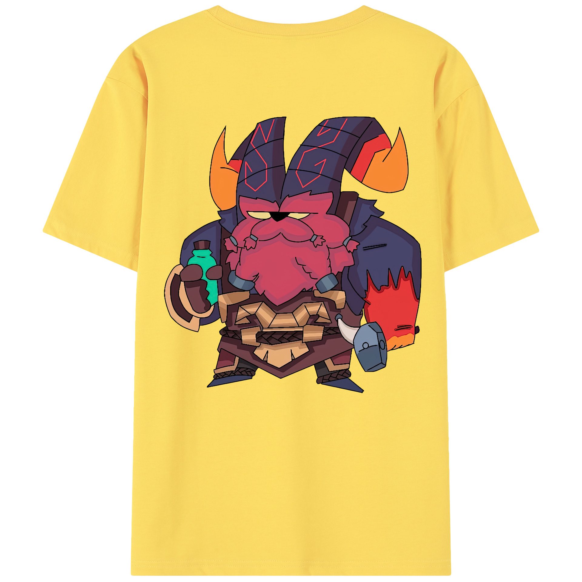 リーグ・オブ・レジェンド League of Legends LOL 綿100％半袖Tシャツ（背面プリント）