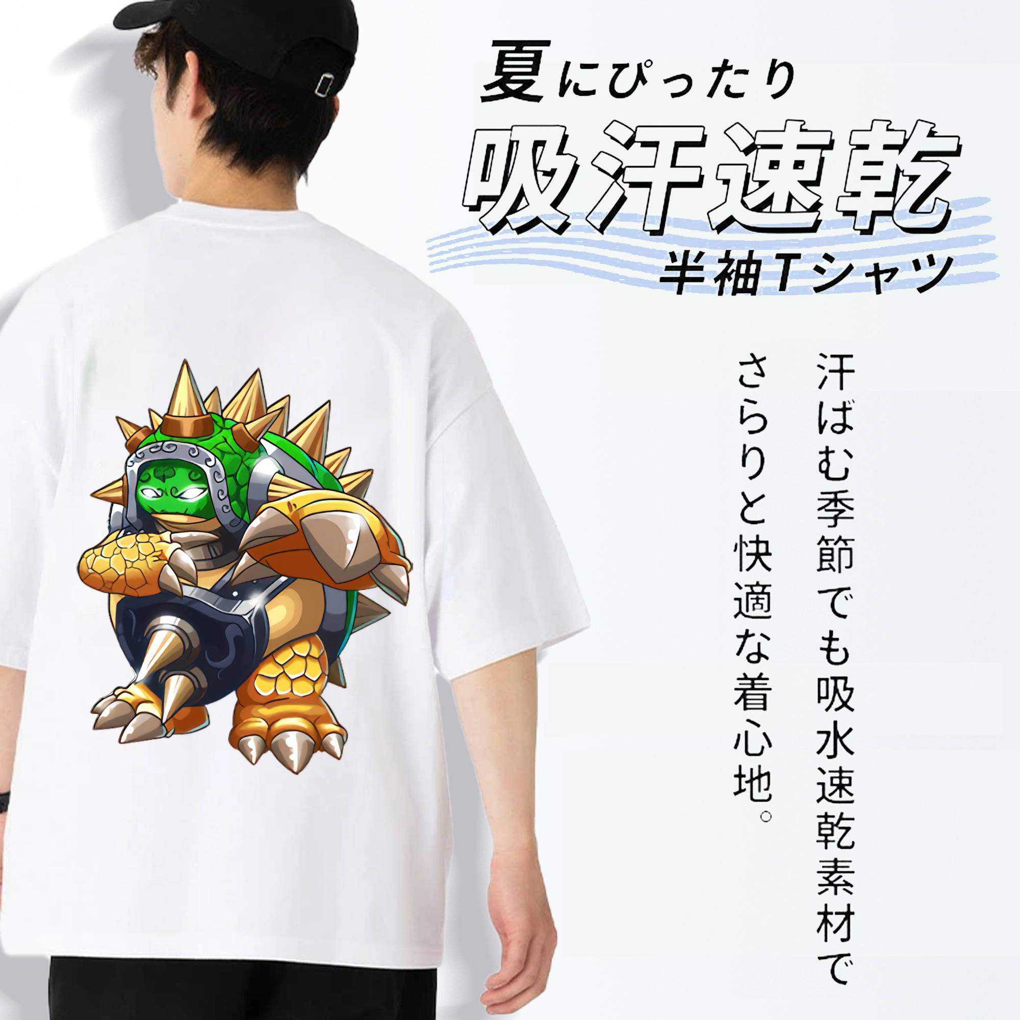 リーグ・オブ・レジェンド League of Legends LOL 綿100％半袖Tシャツ（背面プリント）