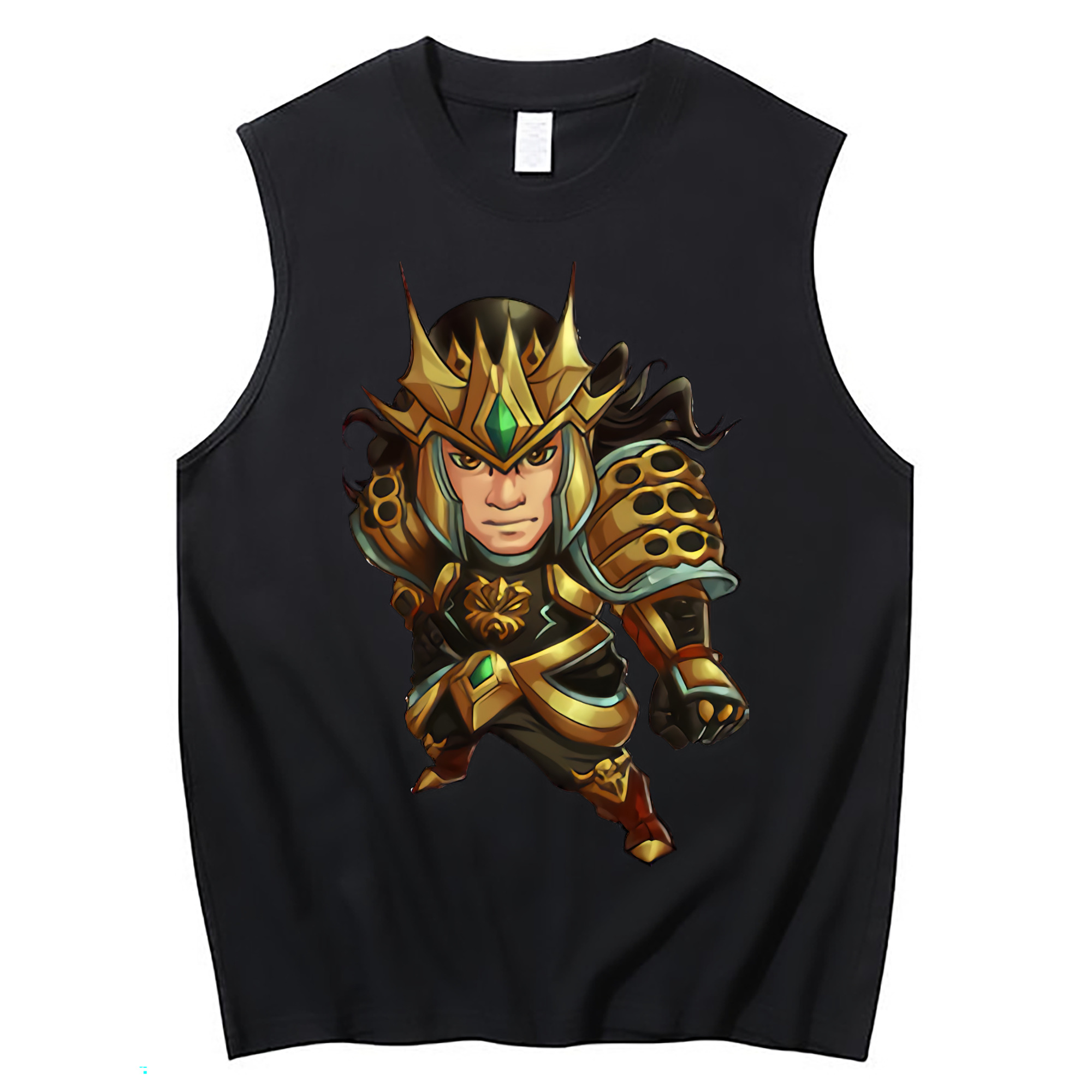 （画像用） リーグ・オブ・レジェンド League of Legends LOL コットン100％タンクトップ（フロントプリント）