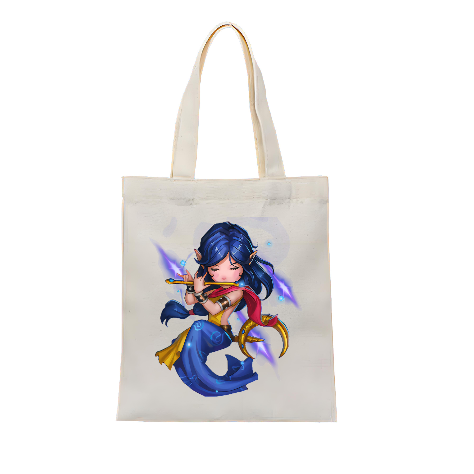 （画像用） リーグ・オブ・レジェンド League of Legends LOL 縦型キャンバス生地手提げバッグ　トートバッグ