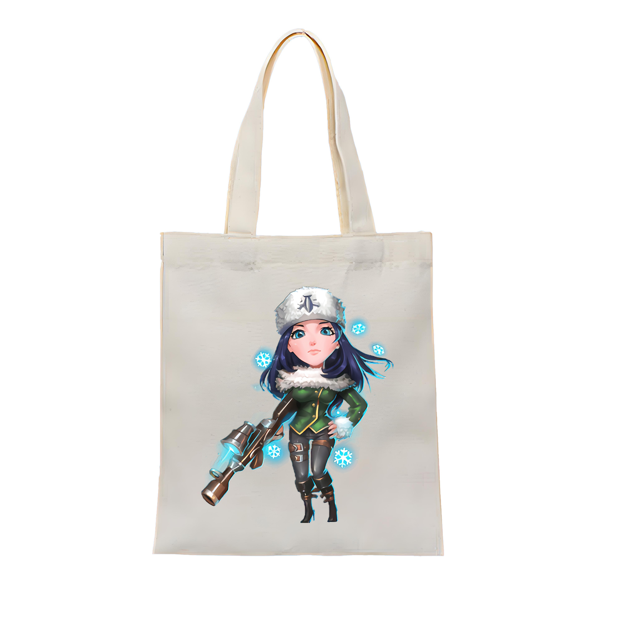 （画像用） リーグ・オブ・レジェンド League of Legends LOL 縦型キャンバス生地手提げバッグ　トートバッグ