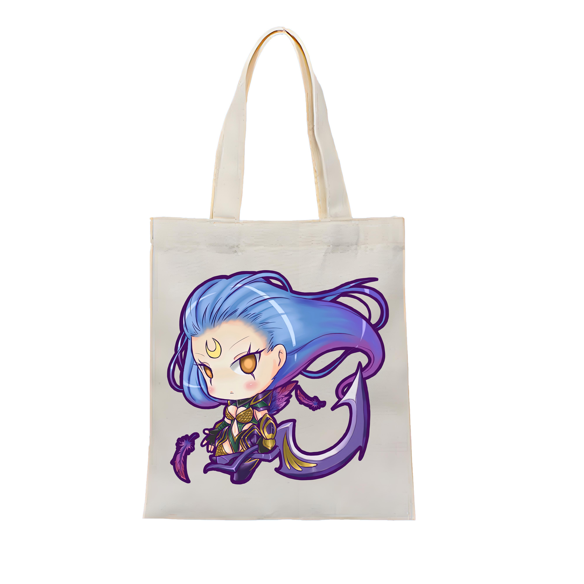 （画像用） リーグ・オブ・レジェンド League of Legends LOL 縦型キャンバス生地手提げバッグ　トートバッグ