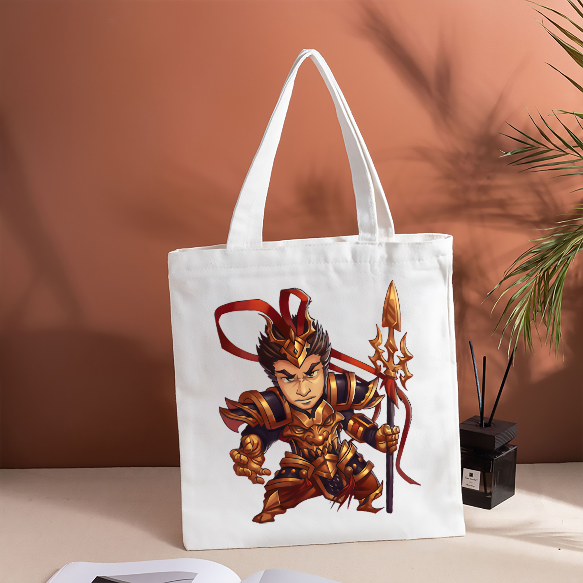 リーグ・オブ・レジェンド League of Legends LOL 縦型キャンバス生地手提げバッグ　トートバッグ