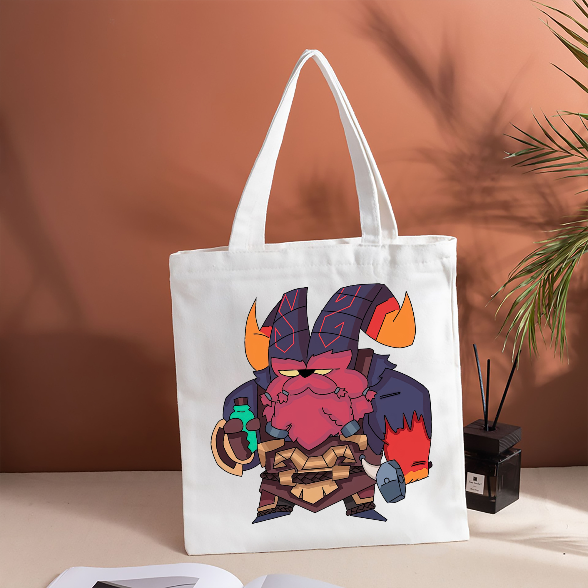 リーグ・オブ・レジェンド League of Legends LOL 縦型キャンバス生地手提げバッグ　トートバッグ