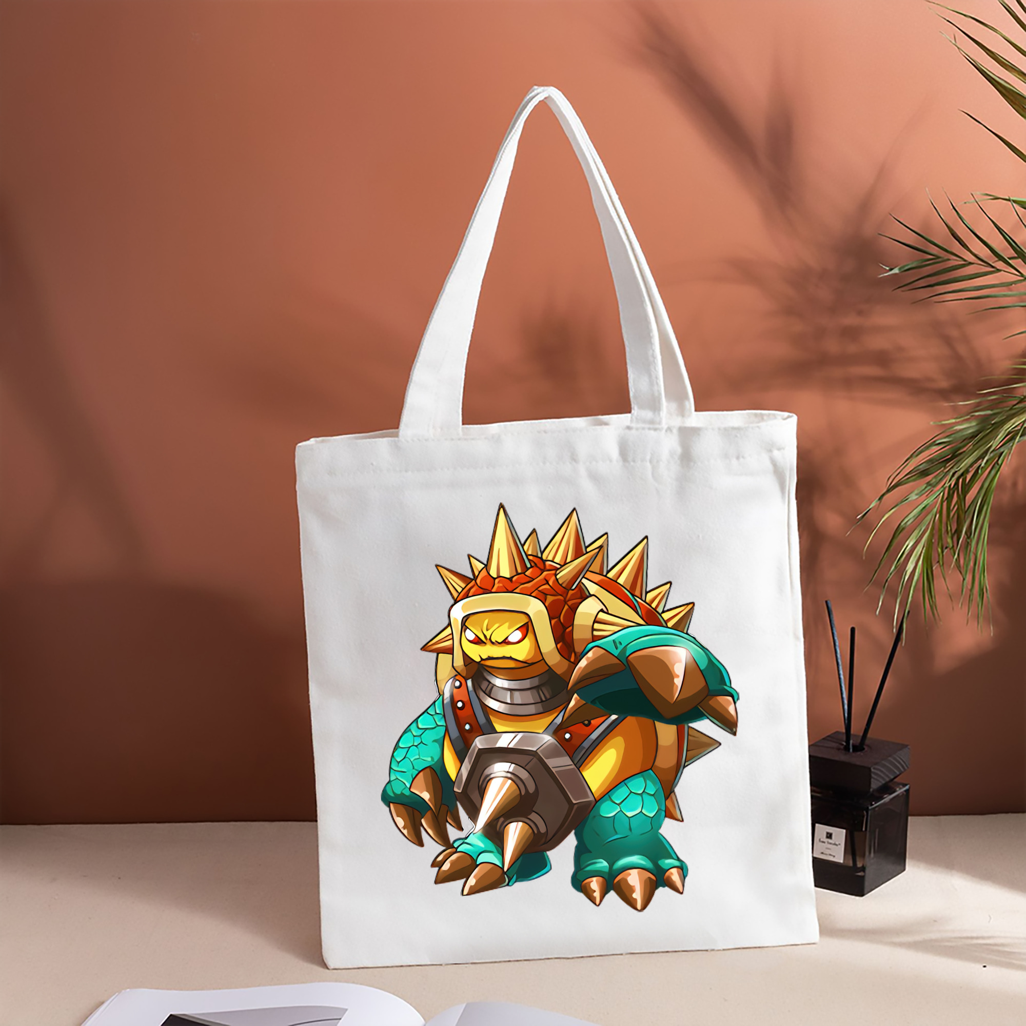 リーグ・オブ・レジェンド League of Legends LOL 縦型キャンバス生地手提げバッグ　トートバッグ