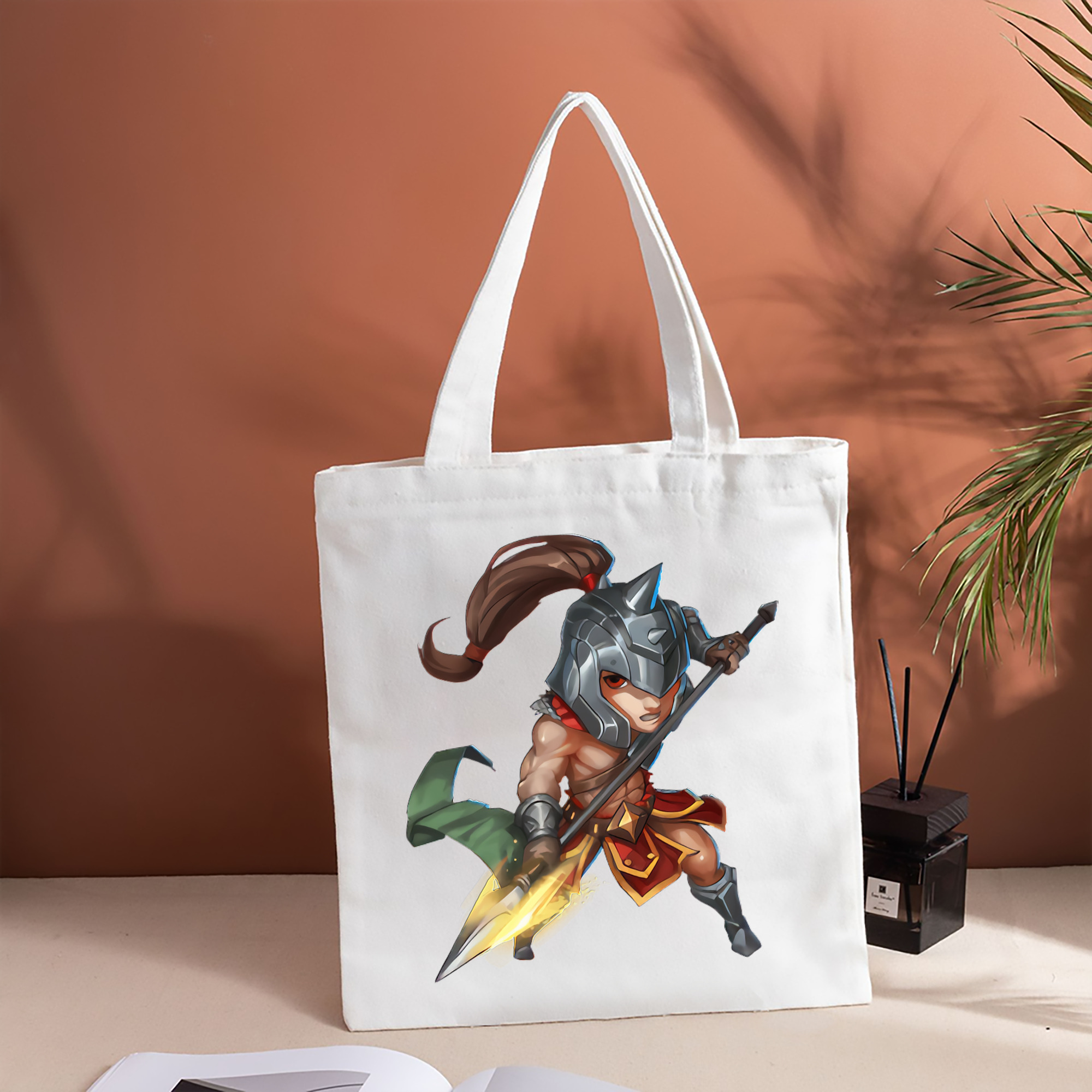リーグ・オブ・レジェンド League of Legends LOL 縦型キャンバス生地手提げバッグ　トートバッグ
