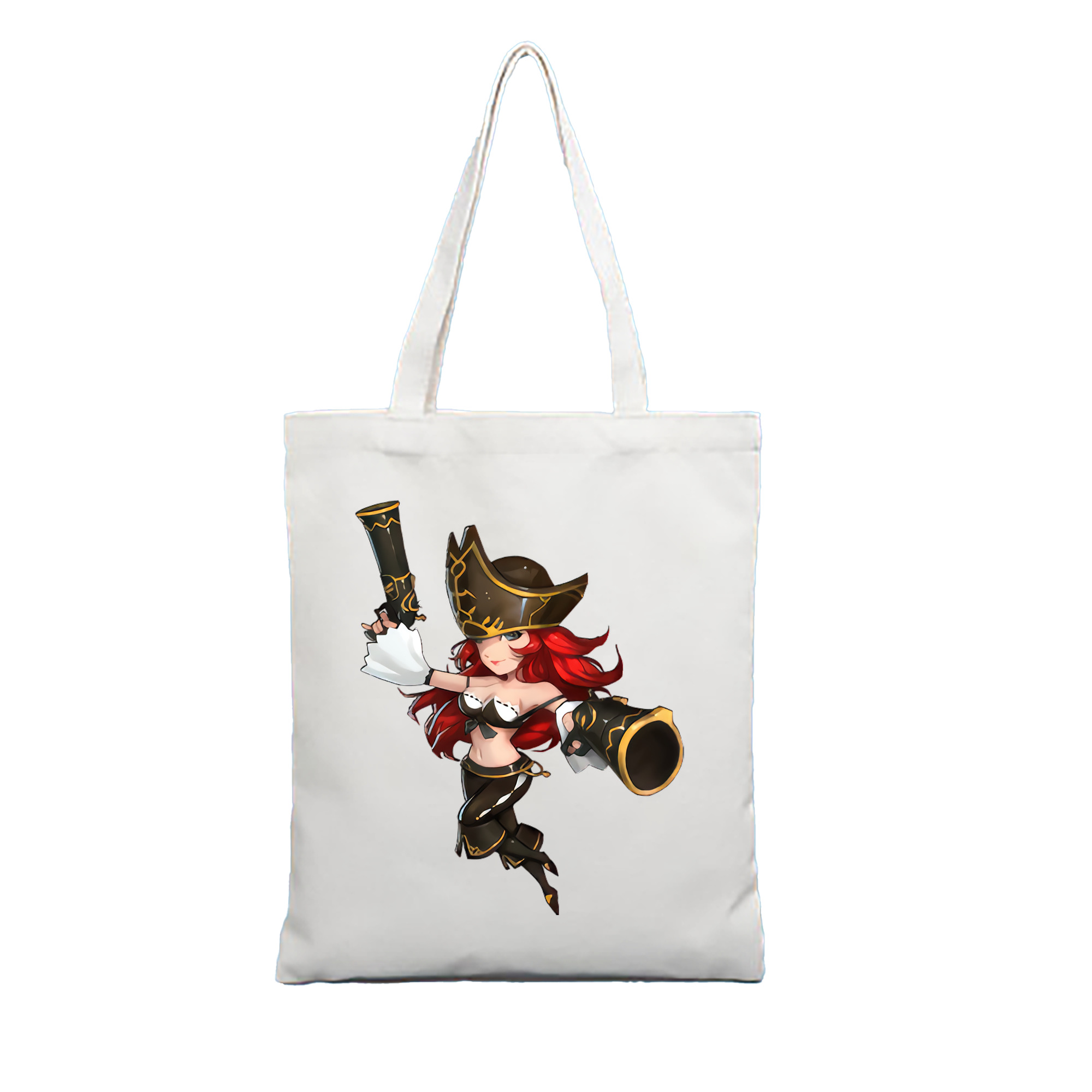 （画像用） リーグ・オブ・レジェンド League of Legends LOL 縦型キャンバス生地手提げバッグ　トートバッグ