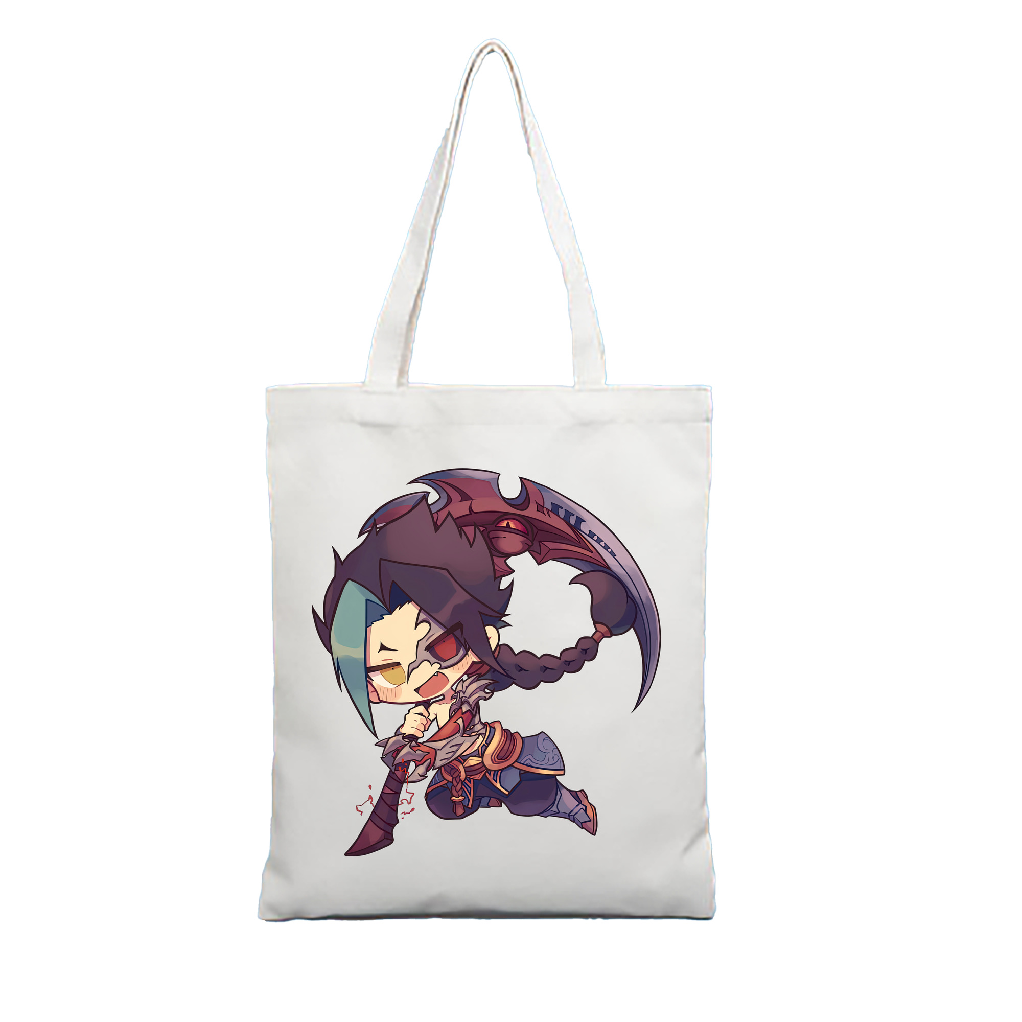 （画像用） リーグ・オブ・レジェンド League of Legends LOL 縦型キャンバス生地手提げバッグ　トートバッグ