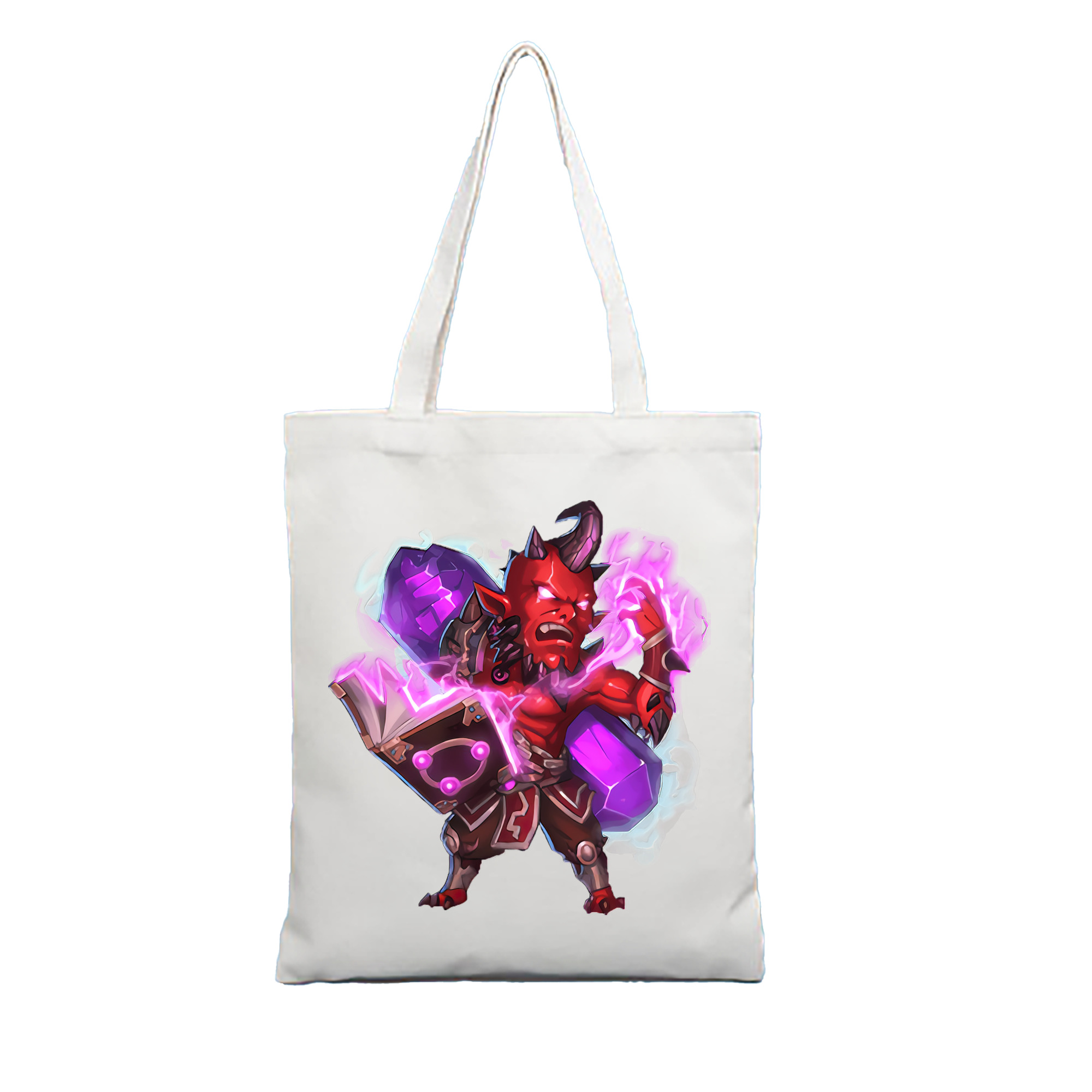 （画像用） リーグ・オブ・レジェンド League of Legends LOL 縦型キャンバス生地手提げバッグ　トートバッグ