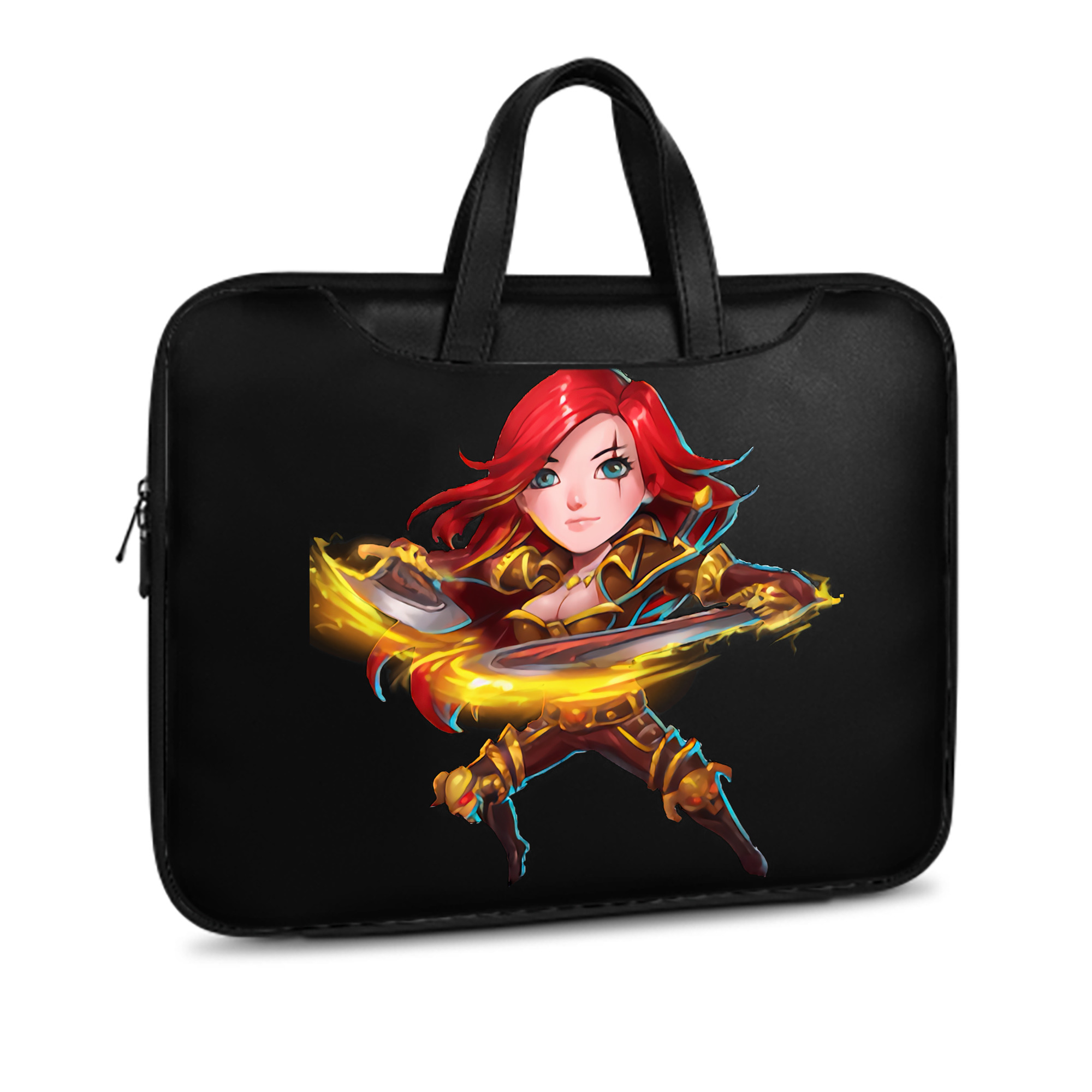 （画像用） リーグ・オブ・レジェンド League of Legends LOL レザーラップトップバッグ　ノートパソコンケース