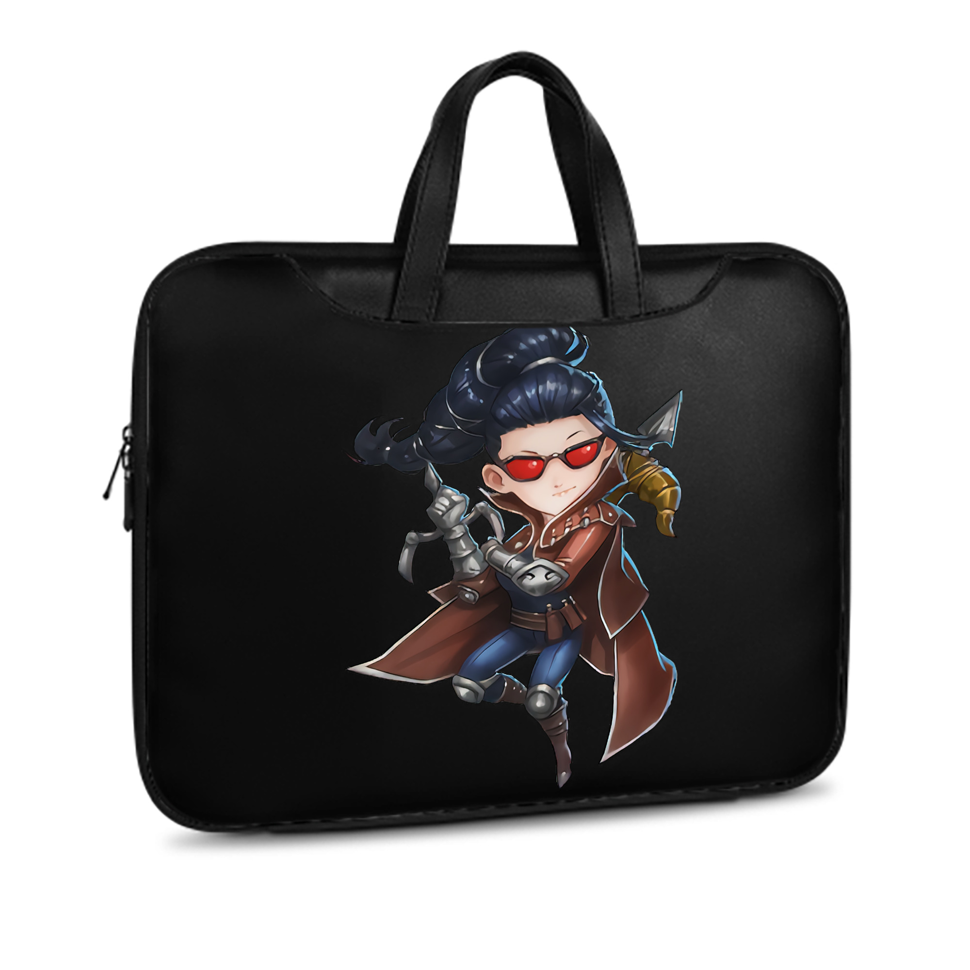（画像用） リーグ・オブ・レジェンド League of Legends LOL レザーラップトップバッグ　ノートパソコンケース