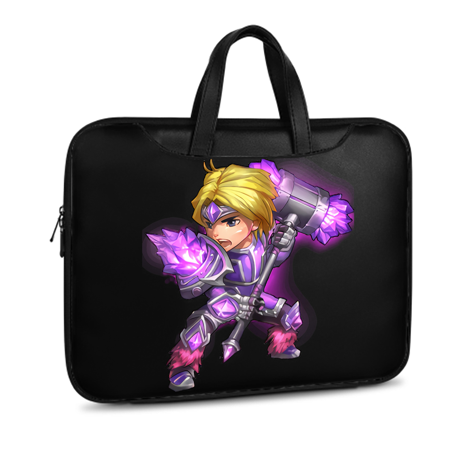 （画像用） リーグ・オブ・レジェンド League of Legends LOL レザーラップトップバッグ　ノートパソコンケース