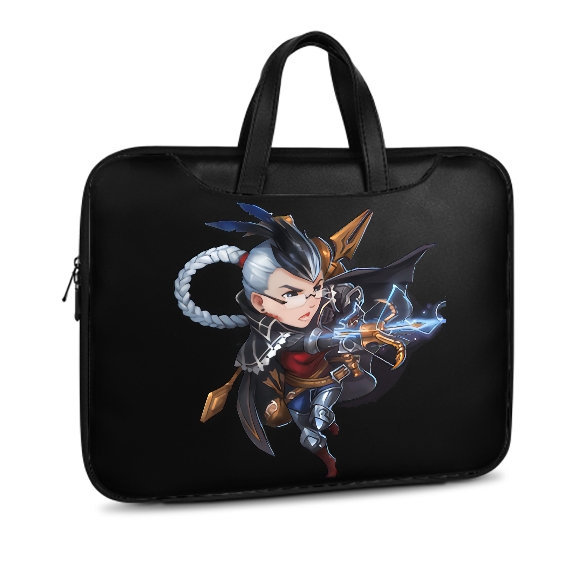 （画像用） リーグ・オブ・レジェンド League of Legends LOL レザーラップトップバッグ　ノートパソコンケース
