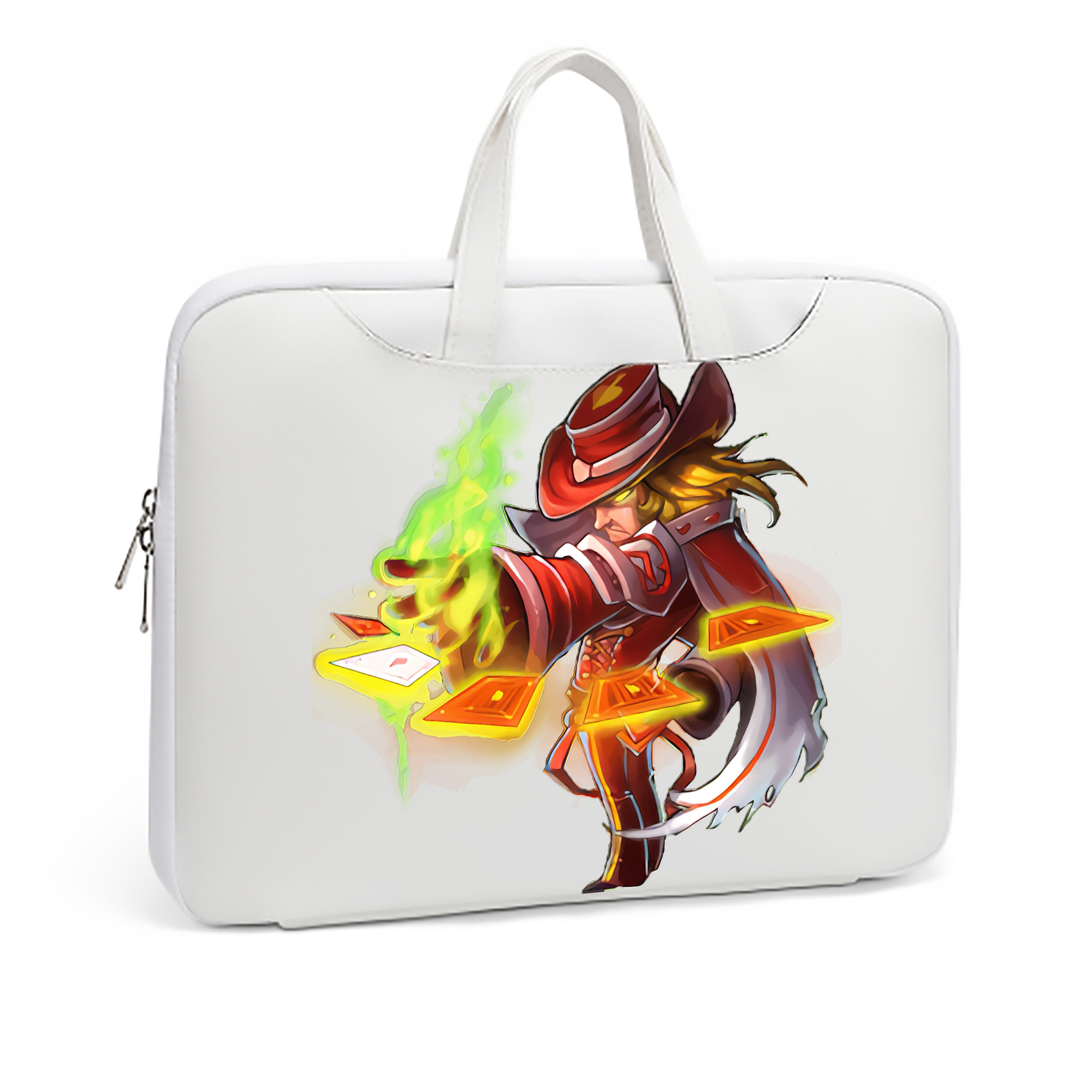 （画像用） リーグ・オブ・レジェンド League of Legends LOL レザーラップトップバッグ　ノートパソコンケース