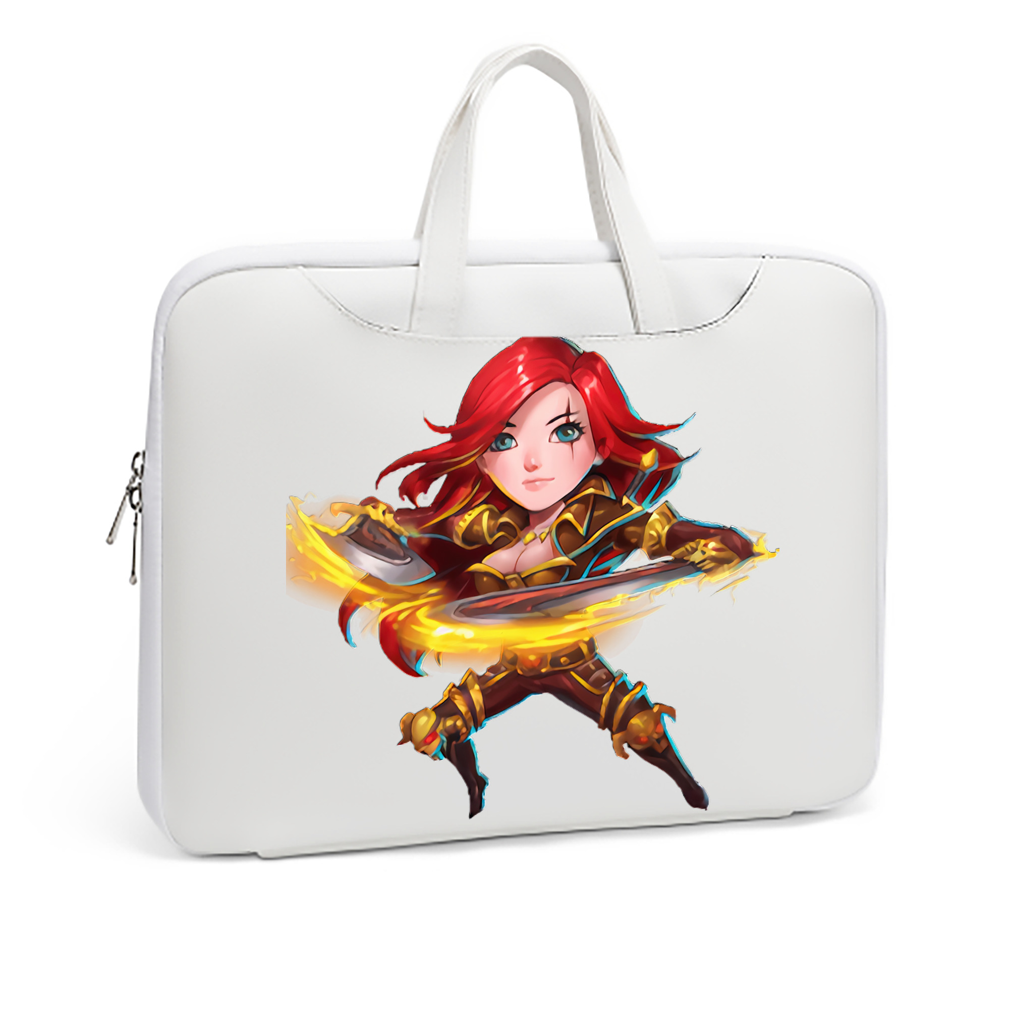（画像用） リーグ・オブ・レジェンド League of Legends LOL レザーラップトップバッグ　ノートパソコンケース