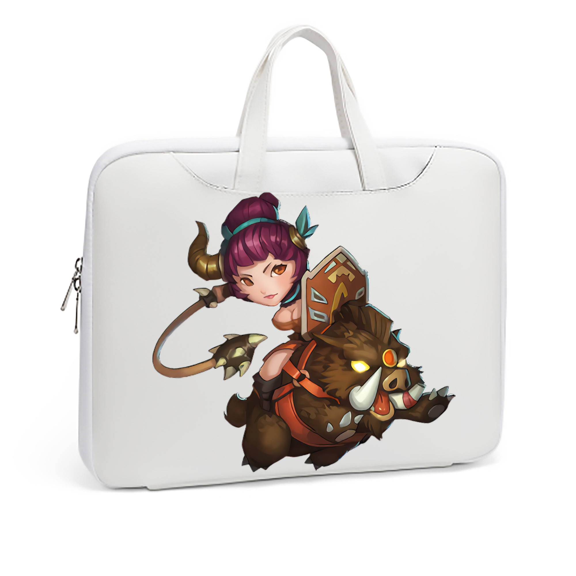 （画像用） リーグ・オブ・レジェンド League of Legends LOL レザーラップトップバッグ　ノートパソコンケース