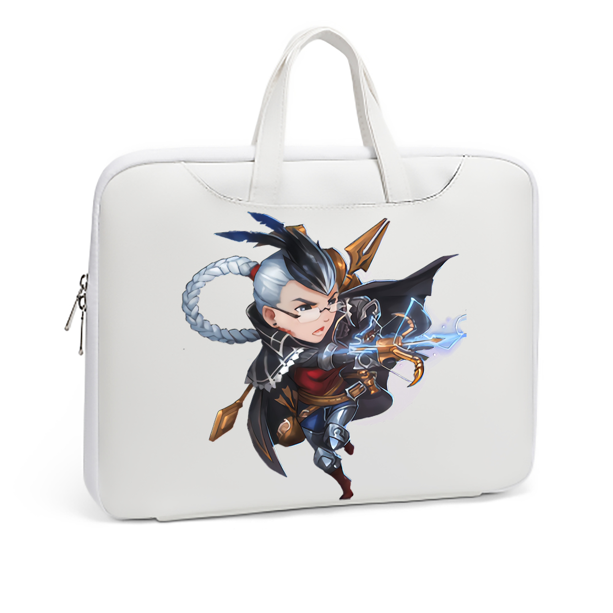 （画像用） リーグ・オブ・レジェンド League of Legends LOL レザーラップトップバッグ　ノートパソコンケース
