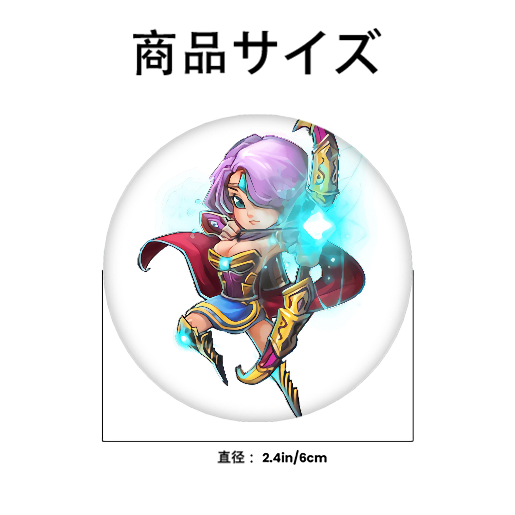 リーグ・オブ・レジェンド League of Legends LOL 6cm 缶バッジ 複数セット