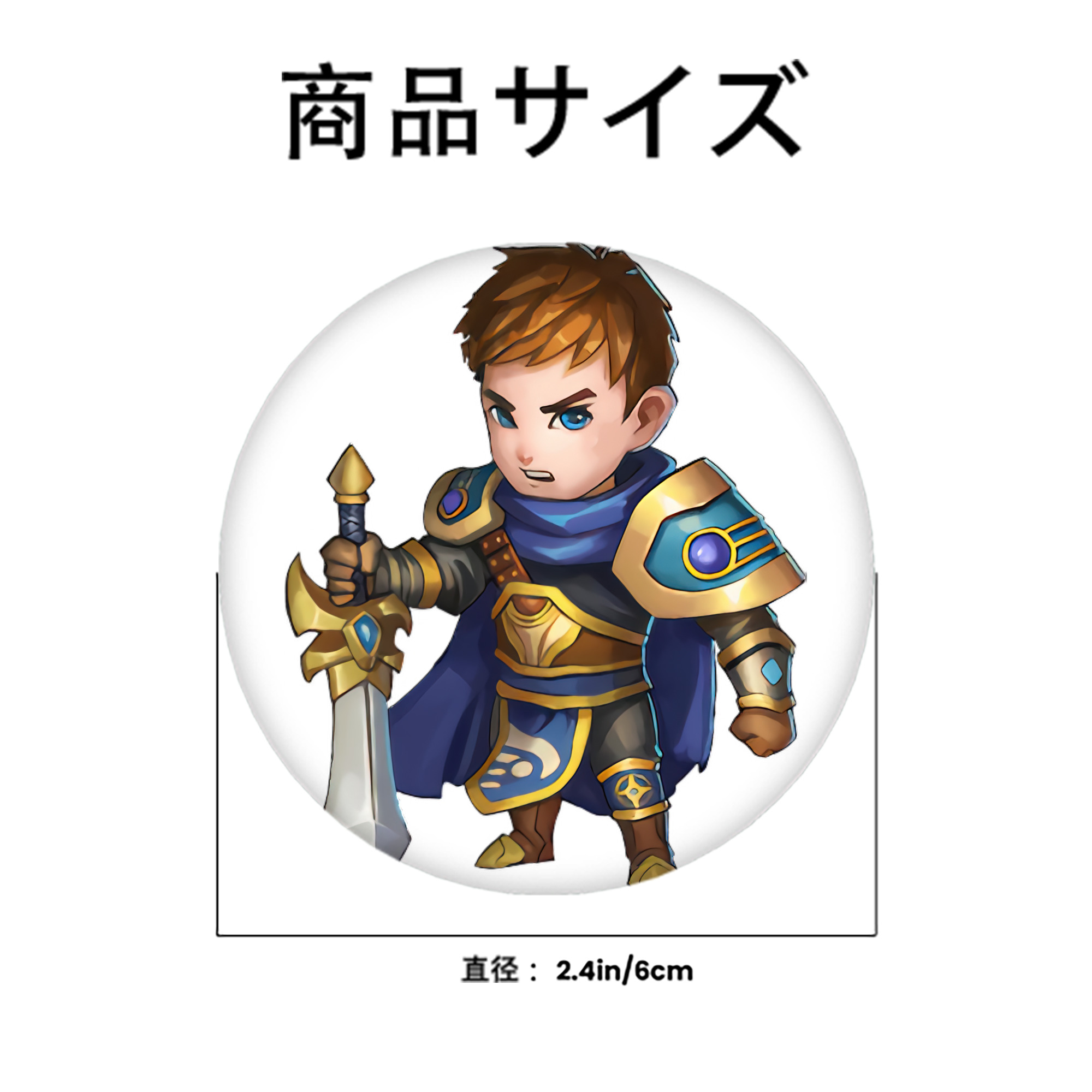リーグ・オブ・レジェンド League of Legends LOL 6cm 缶バッジ 複数セット