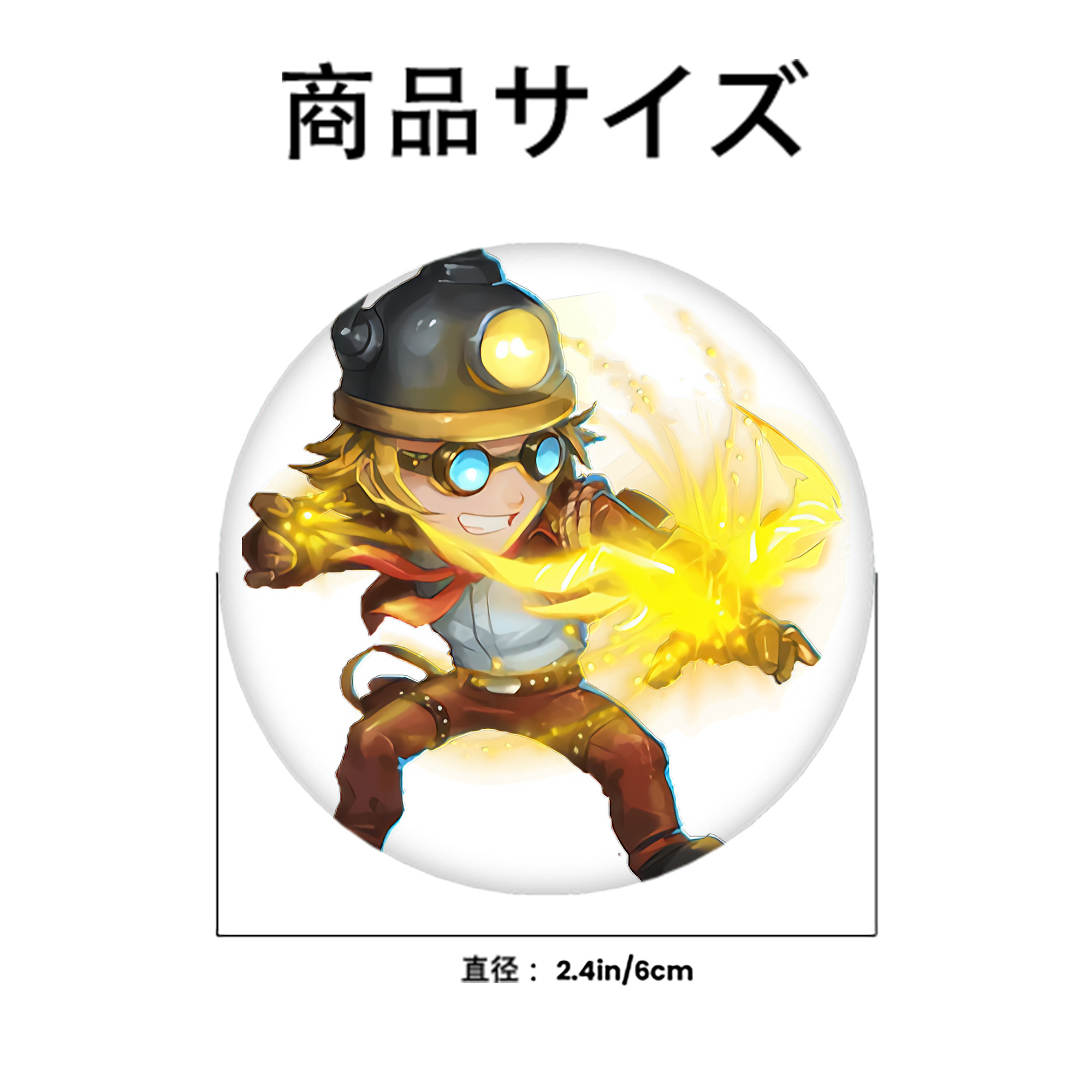 リーグ・オブ・レジェンド League of Legends LOL 6cm 缶バッジ 複数セット