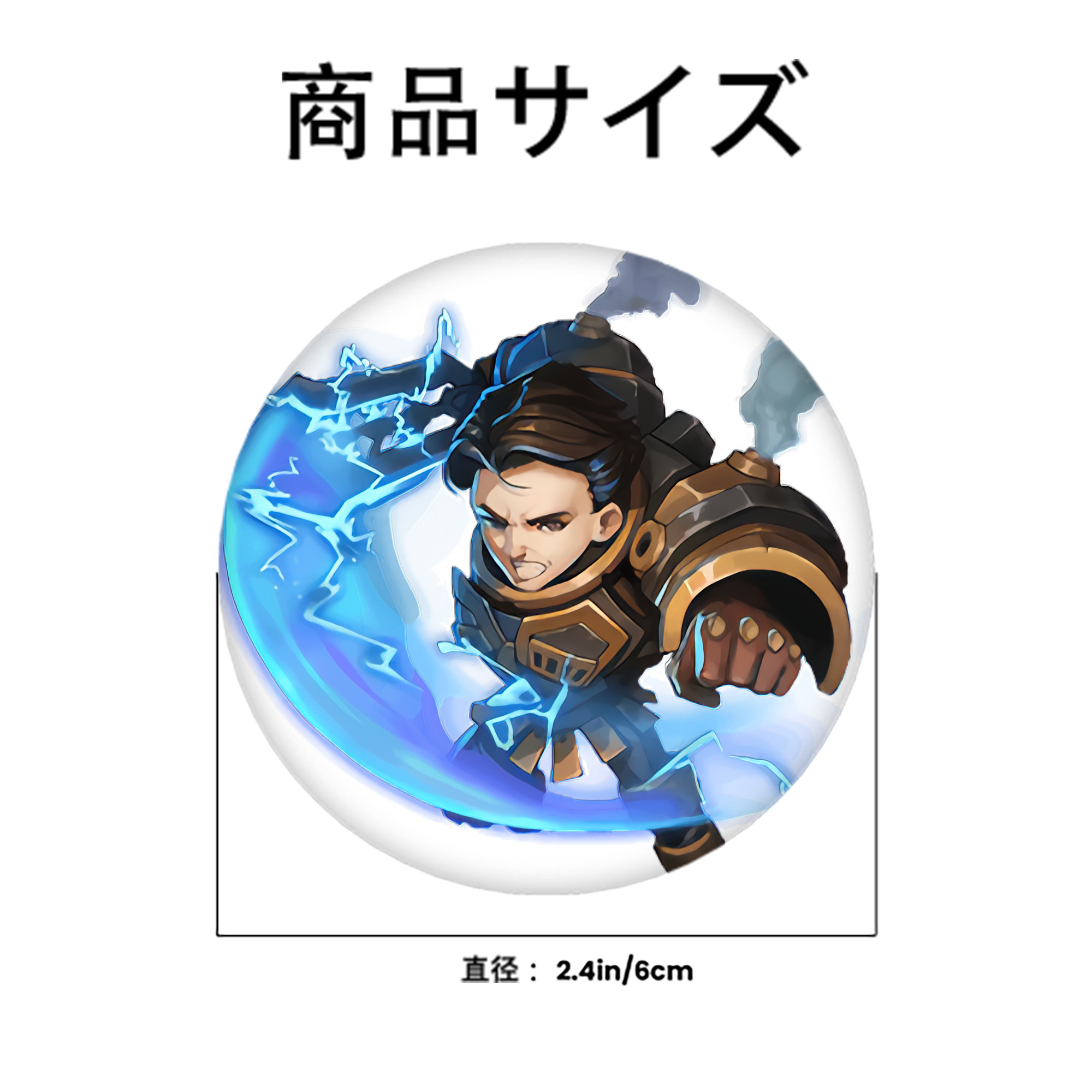 リーグ・オブ・レジェンド League of Legends LOL 6cm 缶バッジ 複数セット